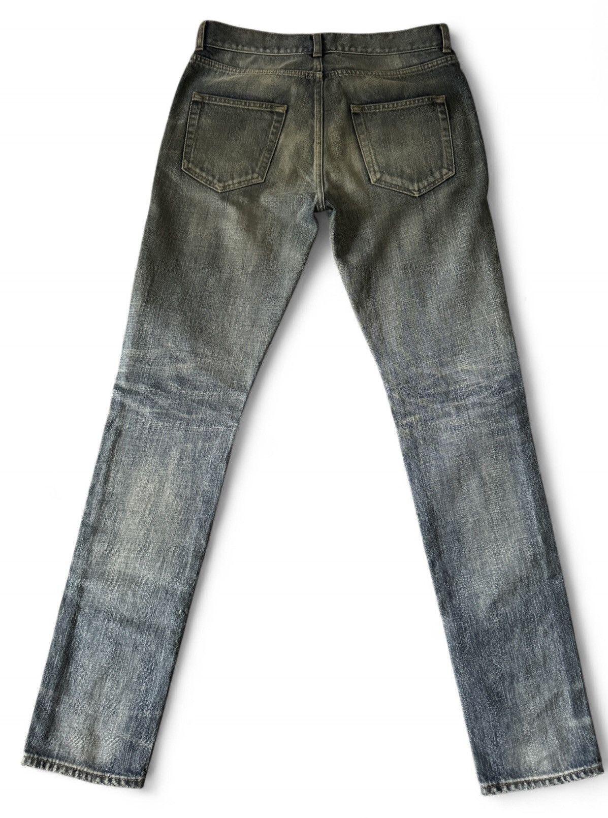 Saint Laurent Paris Saint Laurent D02 Destroyed Denim Size US 30 / EU 46 - 2 Thumbnail