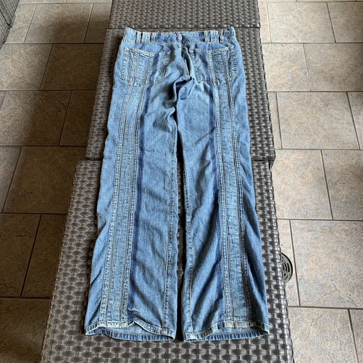 Dolce & Gabbana Very Rare Vintage Dolce & Gabbana Ittierre Striped Denim Jeans Size US 34 / EU 50 - 1 Thumbnail