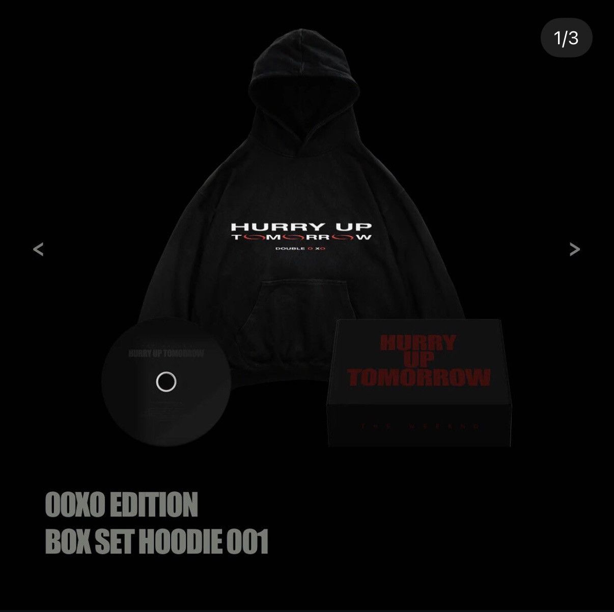 Playboi Carti × The Weeknd The Weeknd Playboi Carti 00XO Edition Box Set Hoodie 001 Size US M / EU 48-50 / 2 - 3 Thumbnail