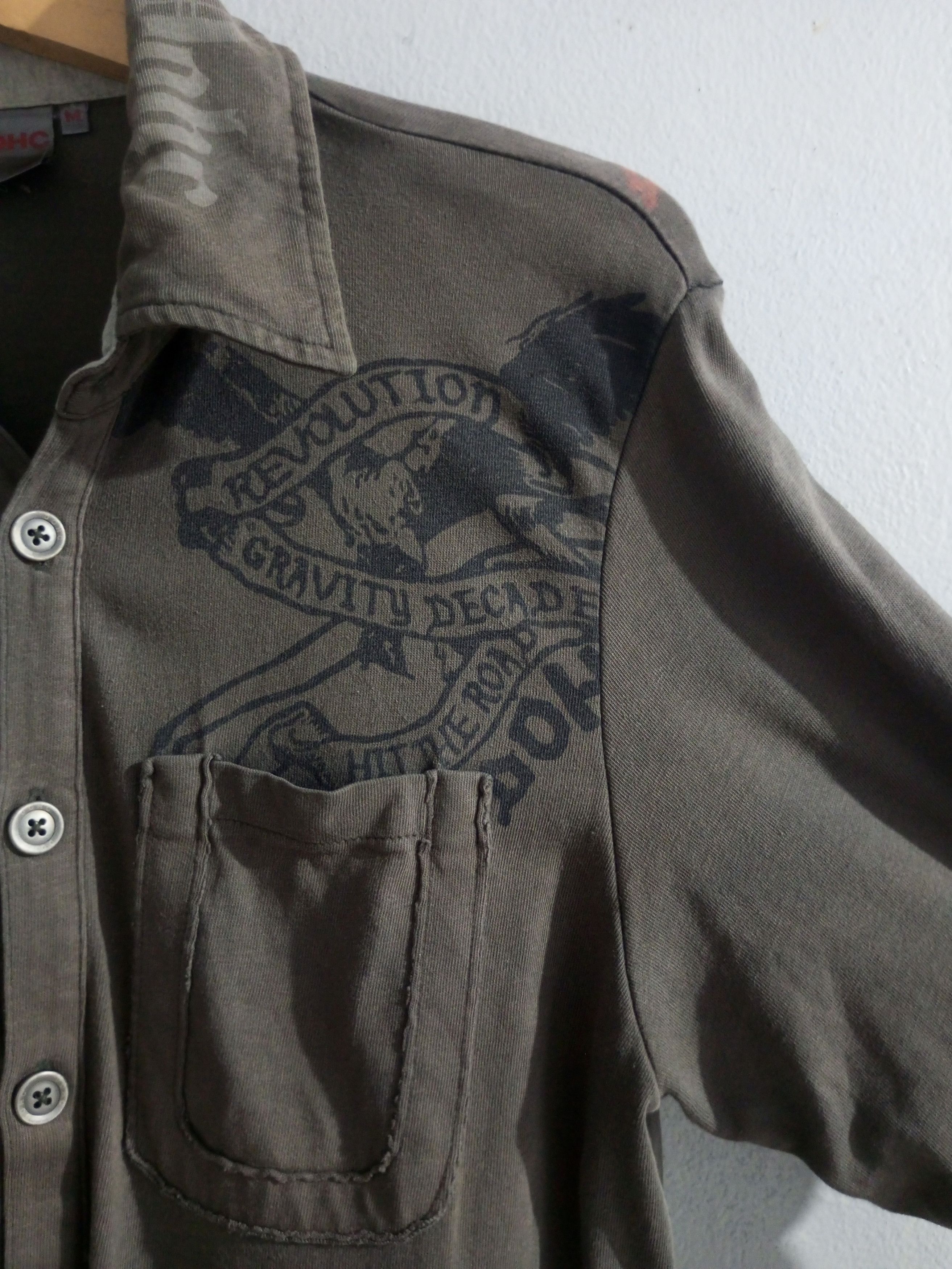 Japanese Brand Vintage DOHC double layer single stitch long sleeve tee Size US M / EU 48-50 / 2 - 11 Thumbnail