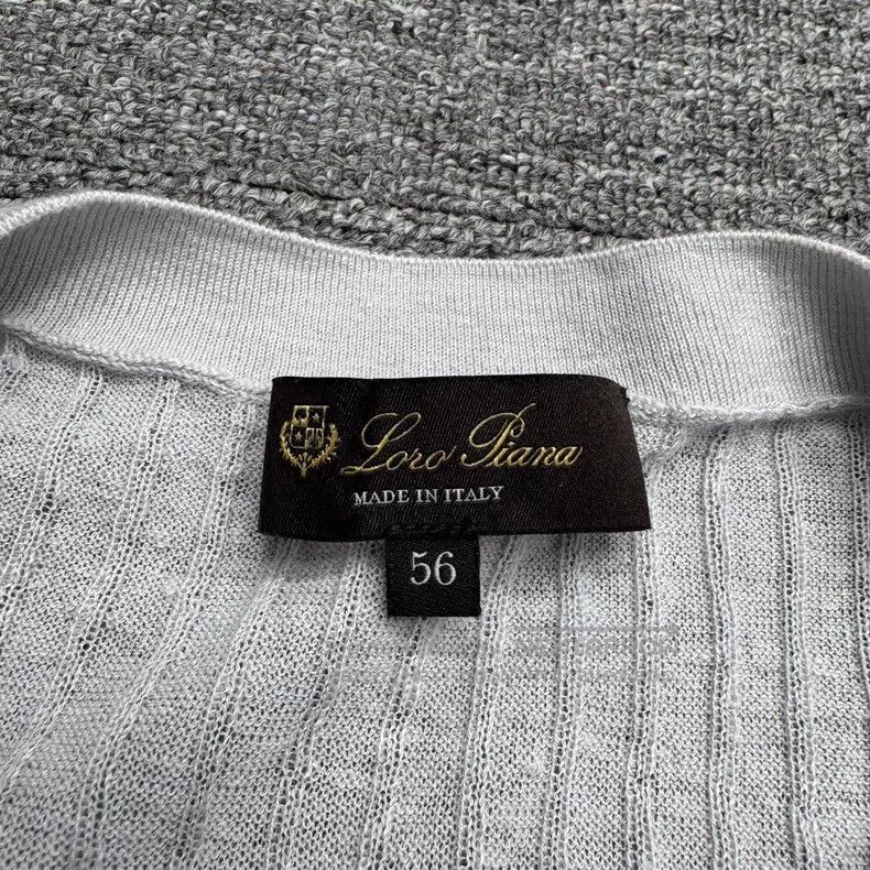 Loro Piana Loro Piana Linen and Cashmere Blend Short Sleeve Size US XL / EU 56 / 4 - 3 Thumbnail