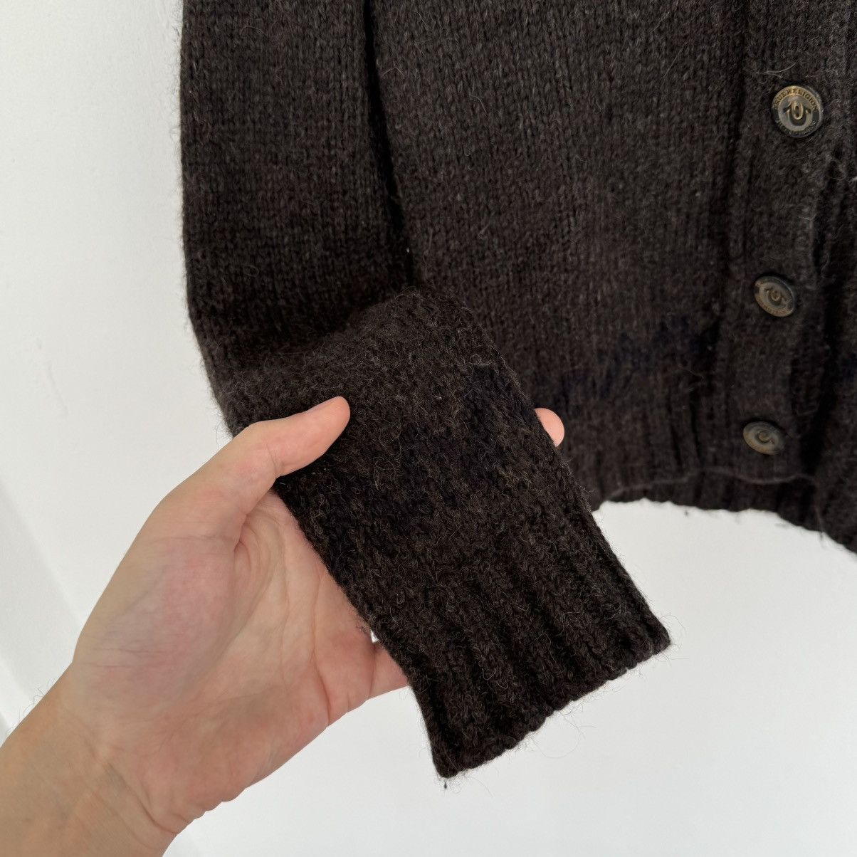 True Religion True Religion Vintage Sweater Wool Size S / US 4 / IT 40 - 4 Thumbnail