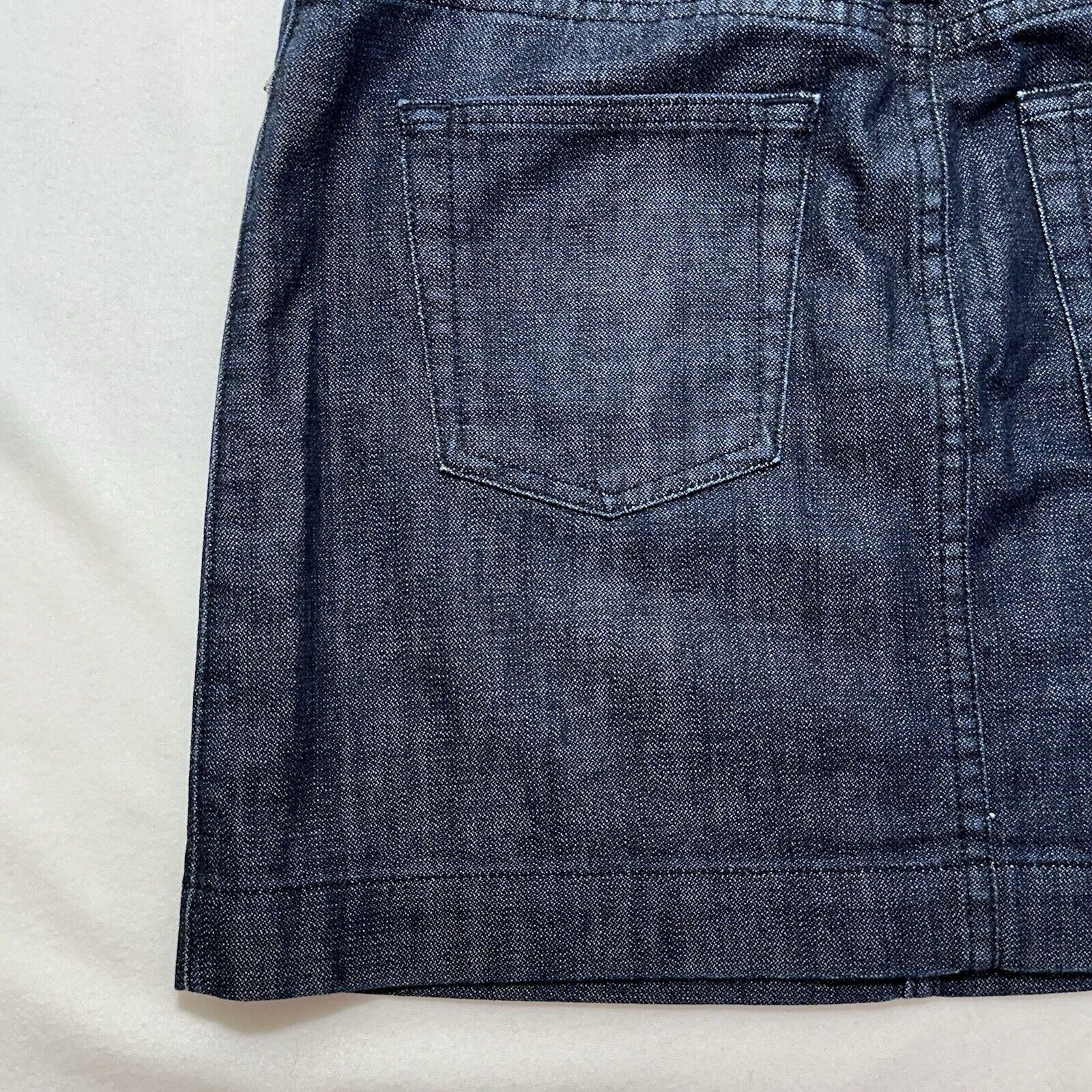 J.Crew J. Crew 29 Denim Pencil Mini Skirt Blue Jean Cotton Size 29" - 10 Thumbnail