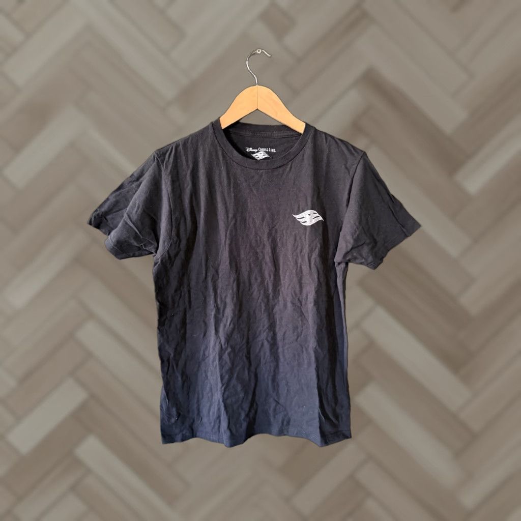 Disney Disney Cruise Line Mens Black Short Sleeve Graphic T-shirt Size Medium Size US M / EU 48-50 / 2 - 1 Thumbnail
