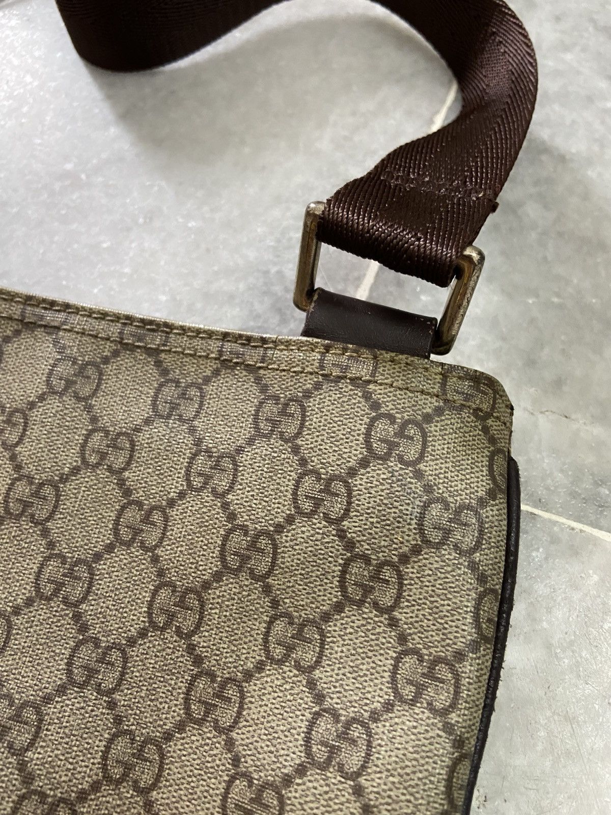 Gucci Gucci GG Supreme Canvas Crossbody Shoulder Bag Size ONE SIZE - 6 Thumbnail