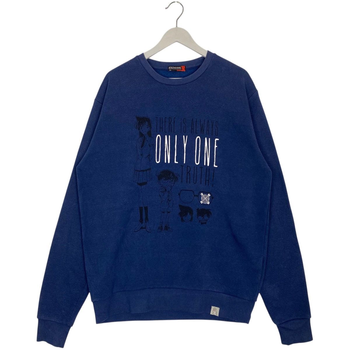 Other Vintage Japanese Anime Detective Conan Crewneck NavyBlue Size US L / EU 52-54 / 3 - 1 Thumbnail