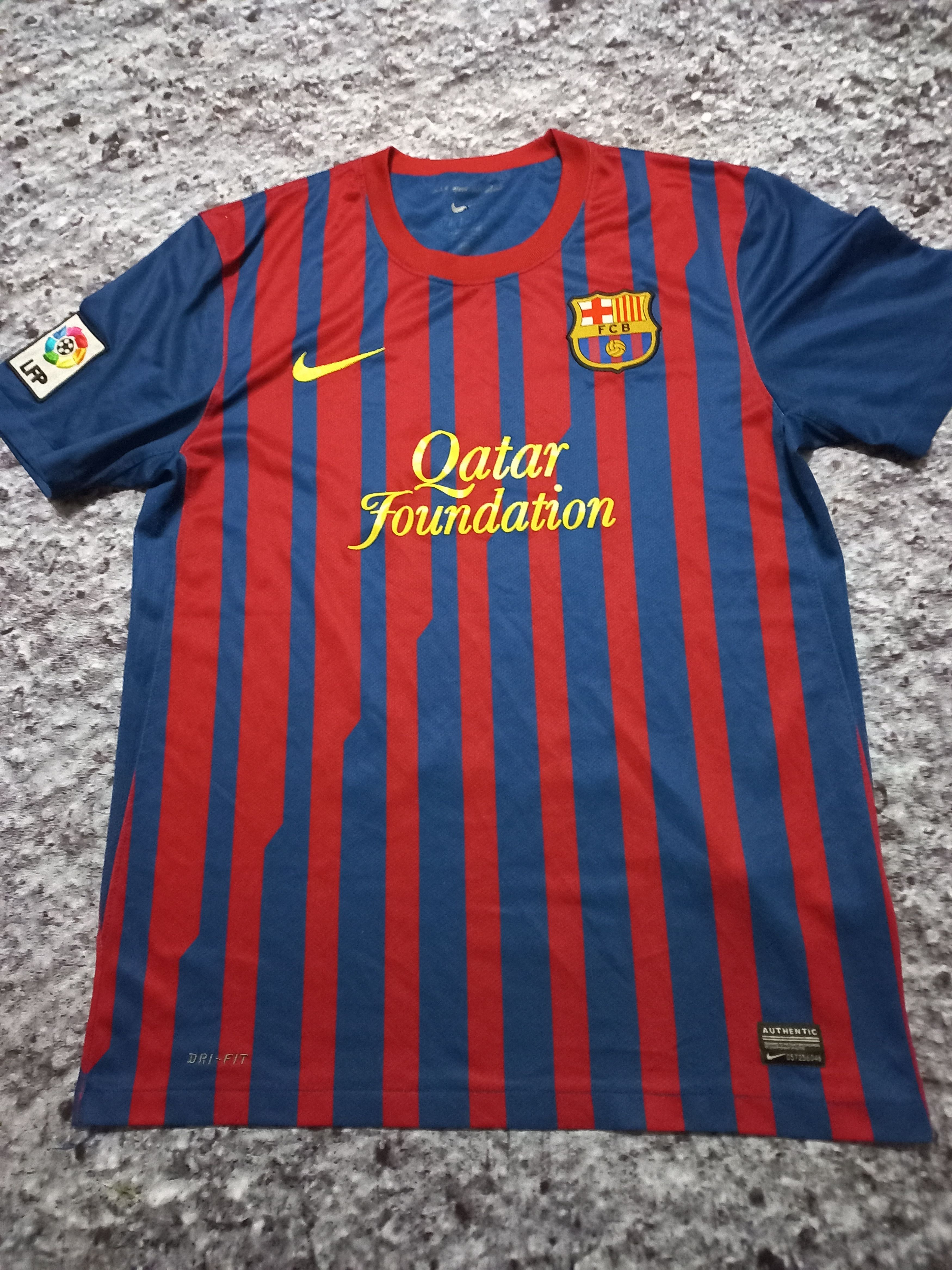 Nike × Vintage Jersey Barcelona 2011-2012 Size US M / EU 48-50 / 2 - 2 Thumbnail