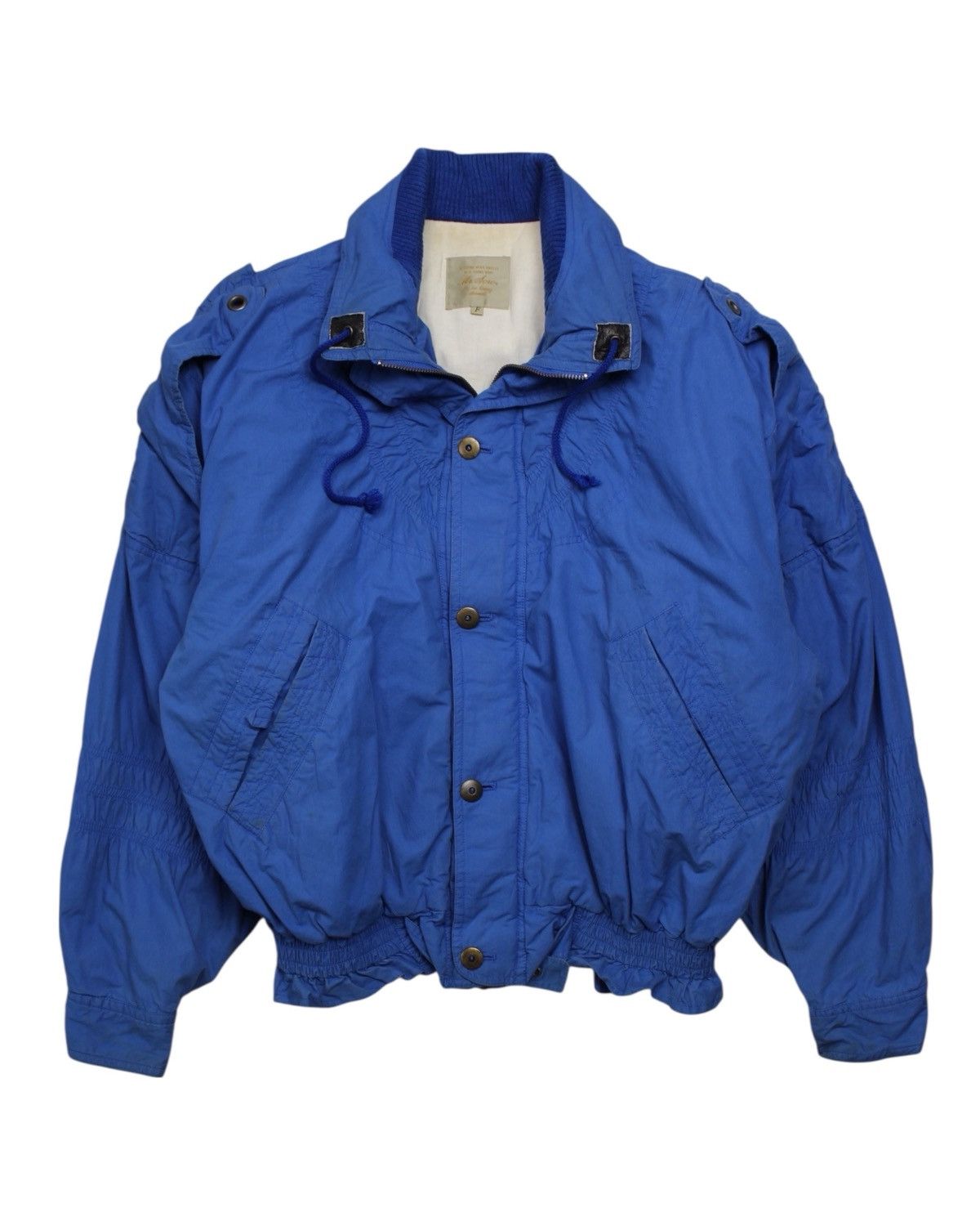 Vintage 1980S MR JORO BLUE ICE WIND UTILITY BOMBER JACKET Size US XL / EU 56 / 4 - 2 Thumbnail
