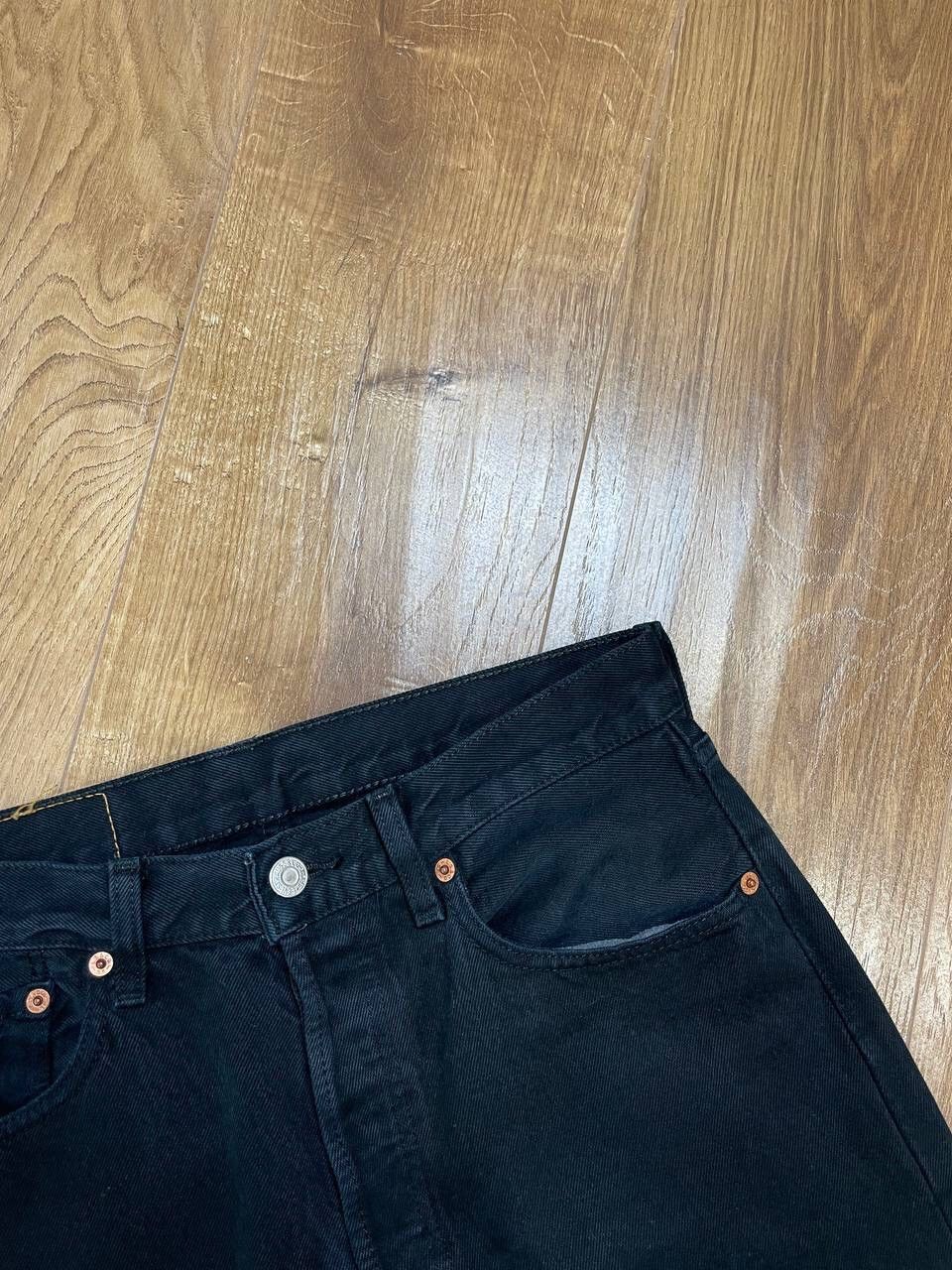 Levi's Vintage 90’s Y2K Style Levi’s 501 Black Denim Jeans Pants Size US 31 - 7 Thumbnail
