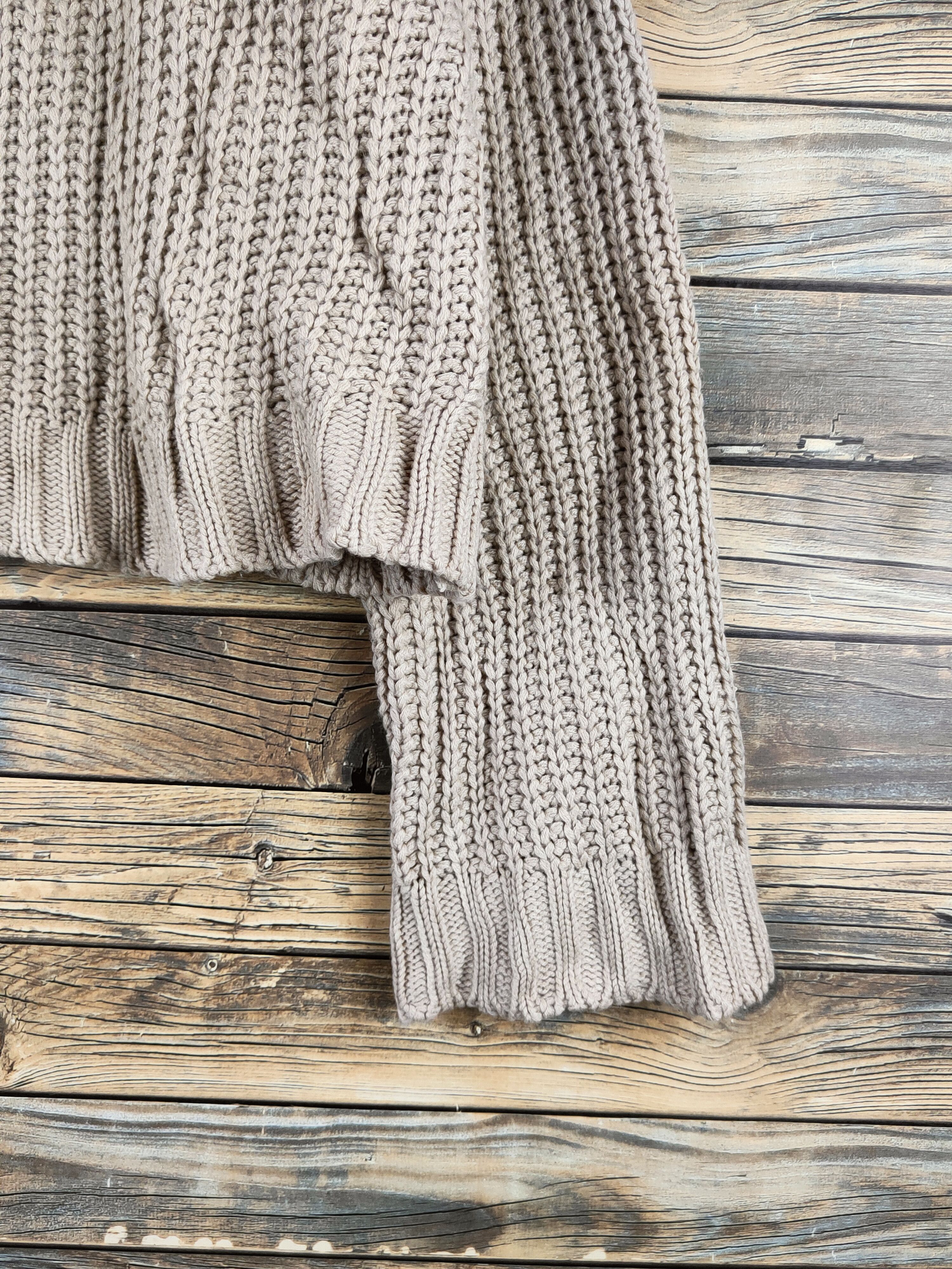 Japanese Brand DL Gogosing Beige Knitwear Cardigan #46-147 Size L / US 10 / IT 46 - 6 Thumbnail