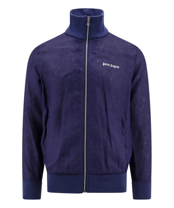 Palm Angels o1s22i1n1224 Track Sweatshirt in Blue Size US L / EU 52-54 / 3 - 1 Thumbnail