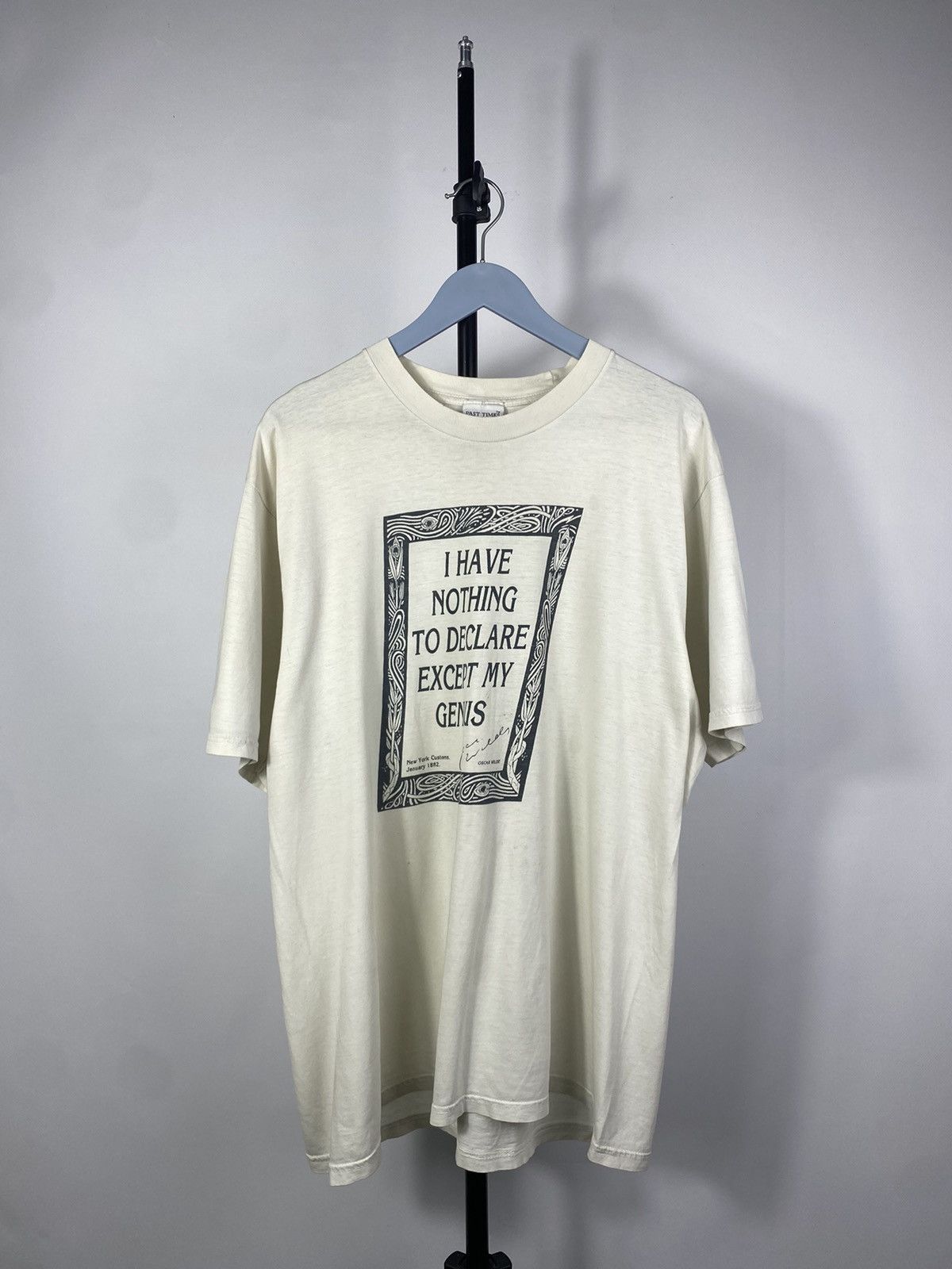 Vintage Vintage 00s Humor Y2K Adult T-shirt Size L Size US L / EU 52-54 / 3 - 1 Thumbnail