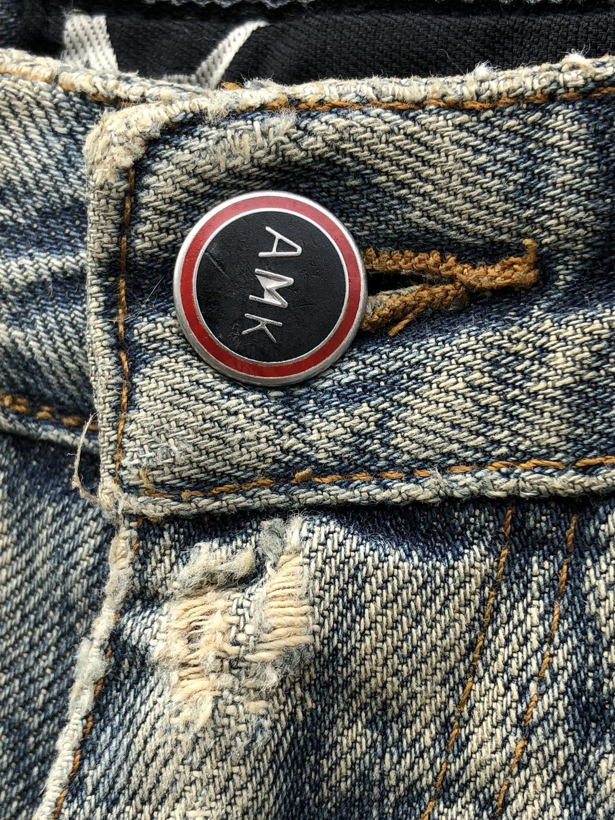 Andrew Mackenzie Andrew Mackenzie Distressed Jeans Size US 30 / EU 46 - 12 Thumbnail