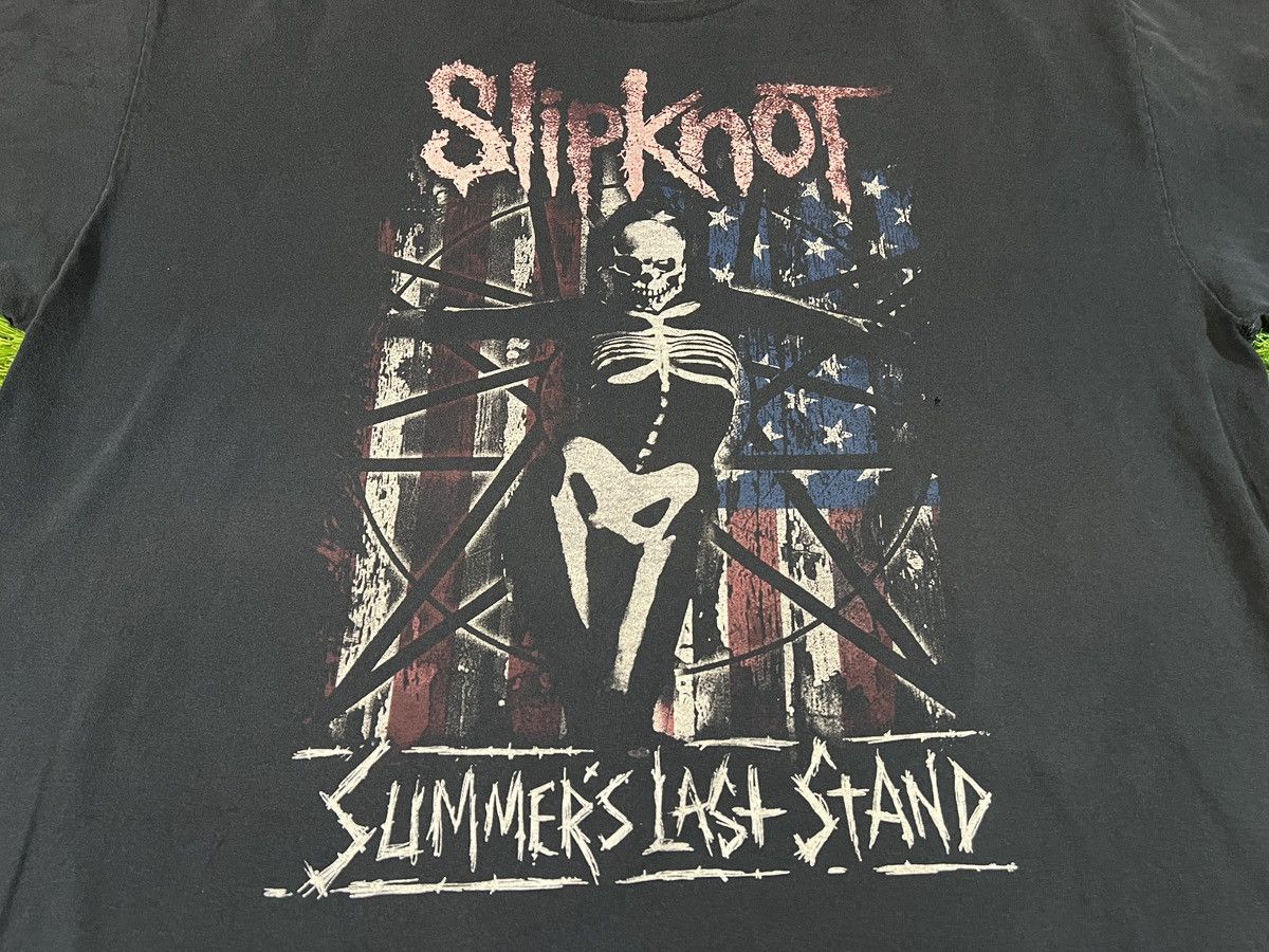 Band Tees SLIPKNOT - Summer's Last Stand - 2015 Tour- 2-Sided Concert Size US XXL / EU 58 / 5 - 2 Thumbnail