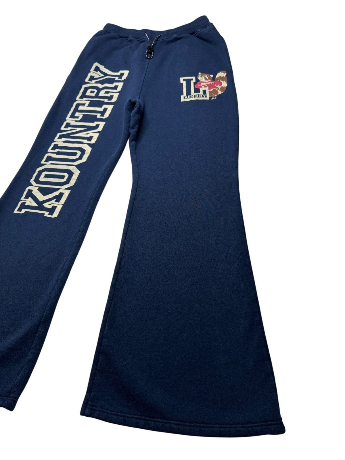 Kapital Kountry Navy Kapital Kountry Flared Sweat Pants Size US 31 - 3 Thumbnail