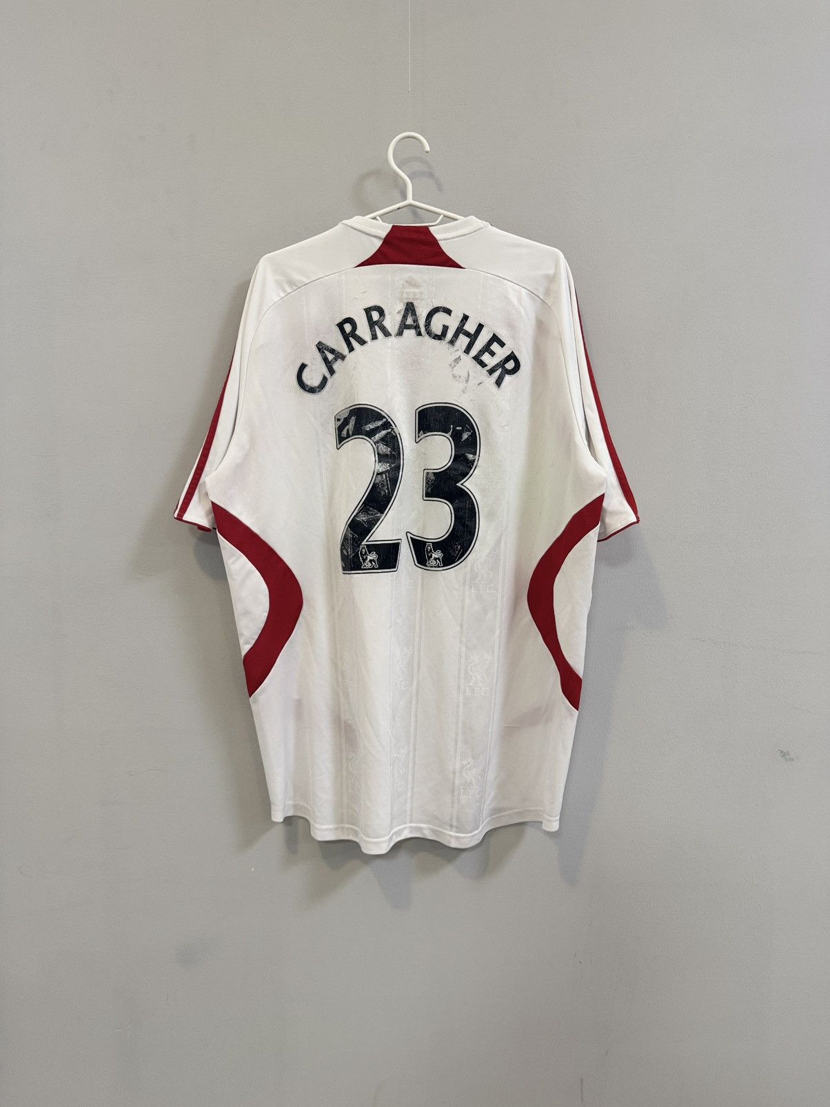 Adidas × Vintage #26 Carragher Liverpool 2007/08 football shirt Size US XL / EU 56 / 4 - 9 Thumbnail