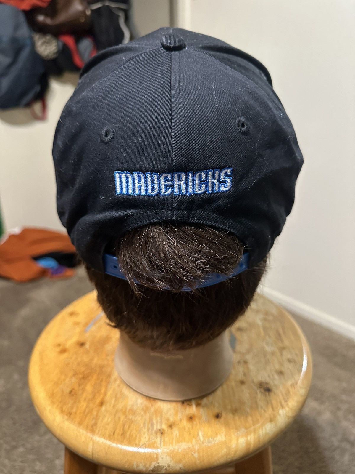 NBA Vintage NBA Dallas Mavericks “triple black” hat 00s Size ONE SIZE - 4 Thumbnail