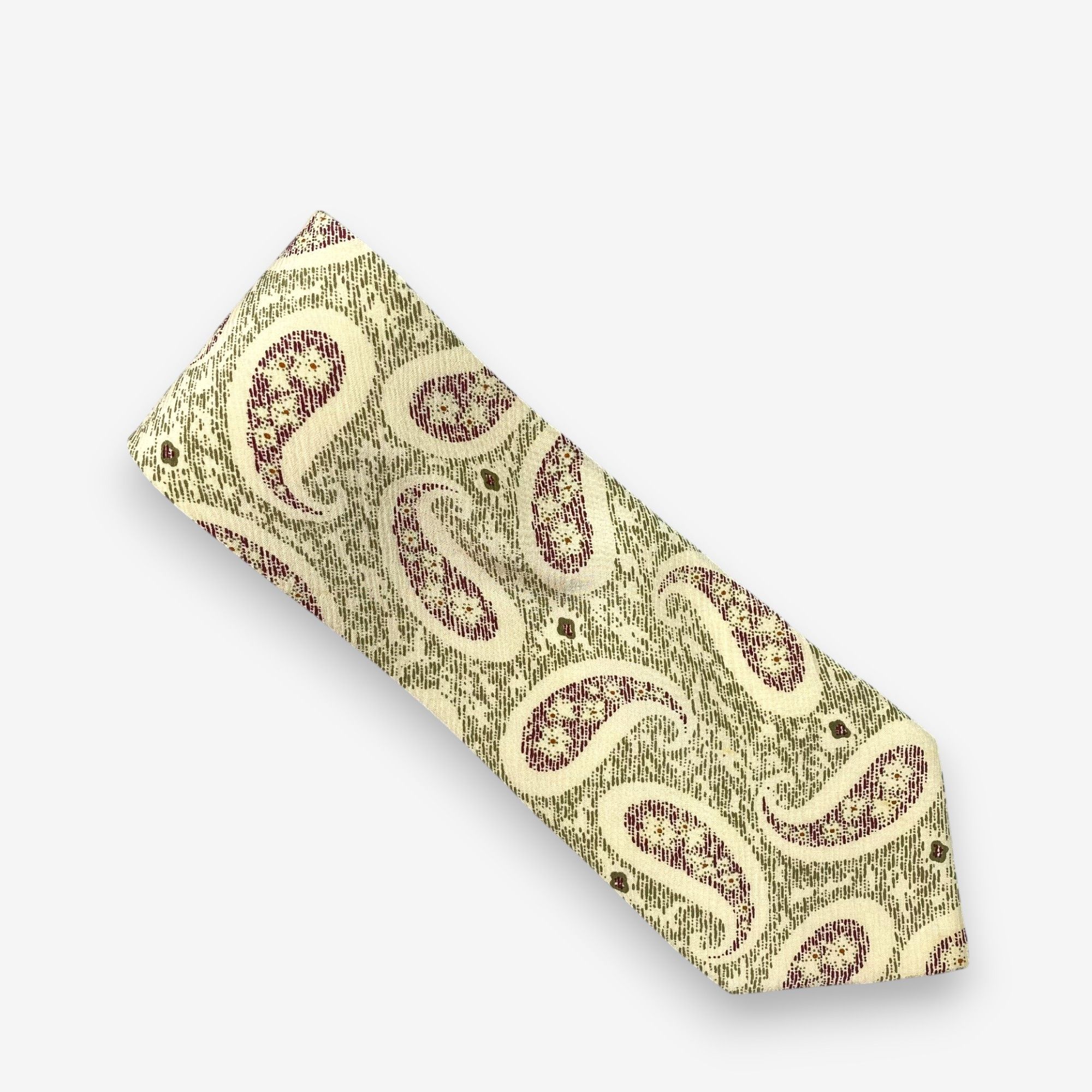 Giorgio Armani Vintage Giorgio Armani SILK Necktie Cravate Pure Silk Size ONE SIZE - 2 Thumbnail