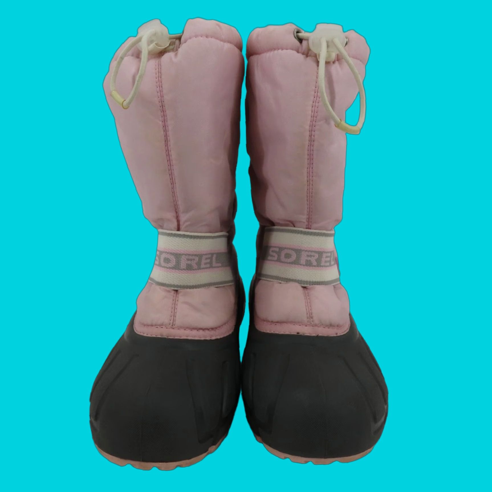 SOREL Sorel Boots Womens 7 Pink Floral Flower Felt Lined Winter Snow Cub NY1799-636 Shoes Mens? Size US 7 / IT 37 - 1 Thumbnail