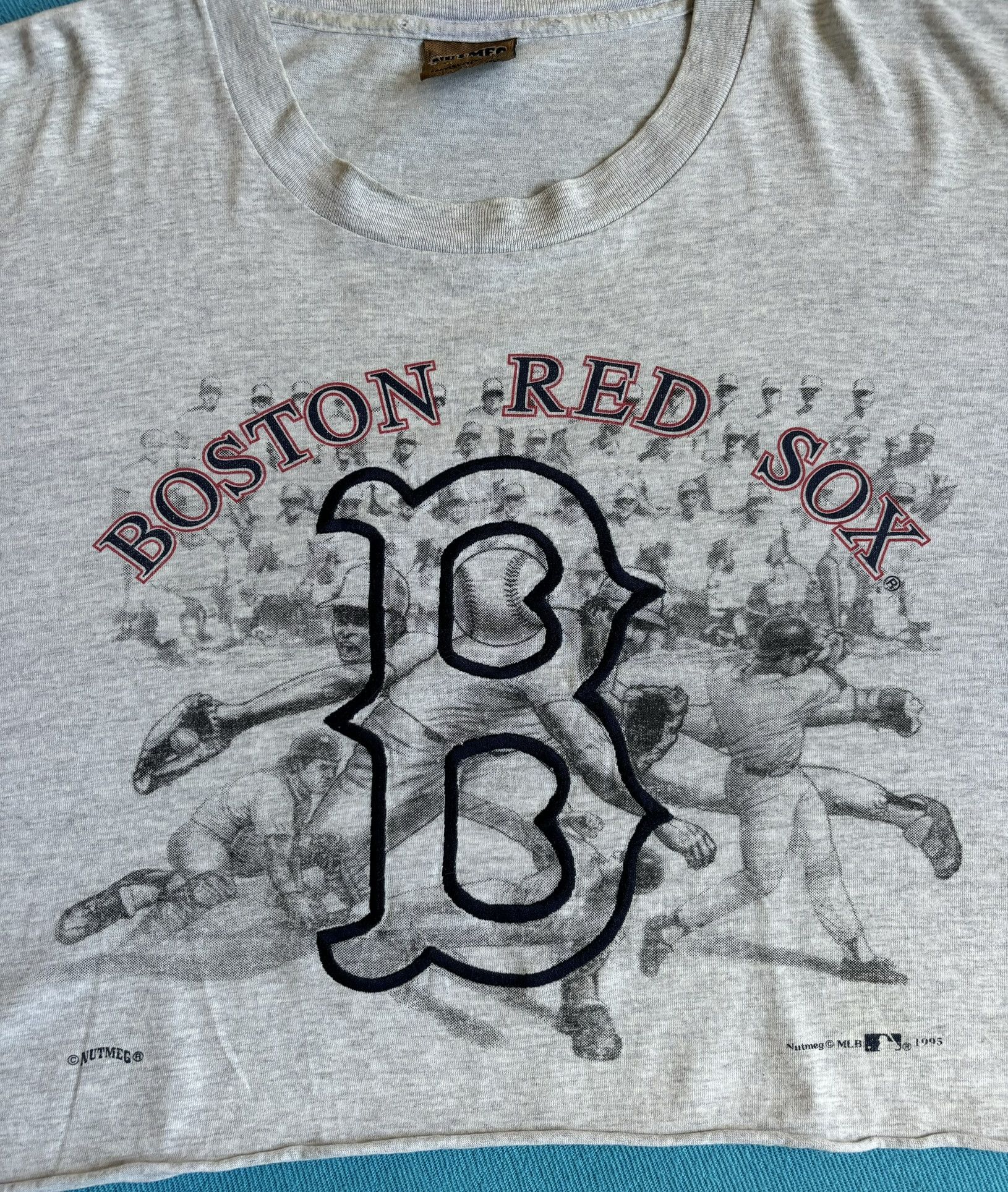 MLB T-shirt Boston Red Sox Nutmeg MLB 1995 vintage Size. XL Size XL / US 12-14 / IT 48-50 - 6 Thumbnail