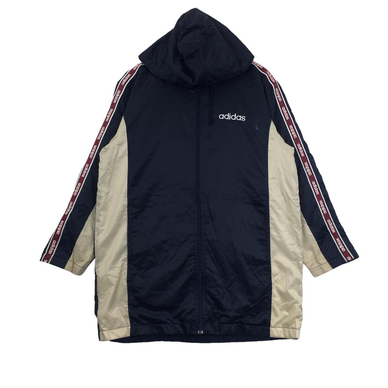 Adidas Vtg ADIDAS ORIGINALS Side Logo Coach Jacket Windbreaker Size US L / EU 52-54 / 3 - 1 Thumbnail