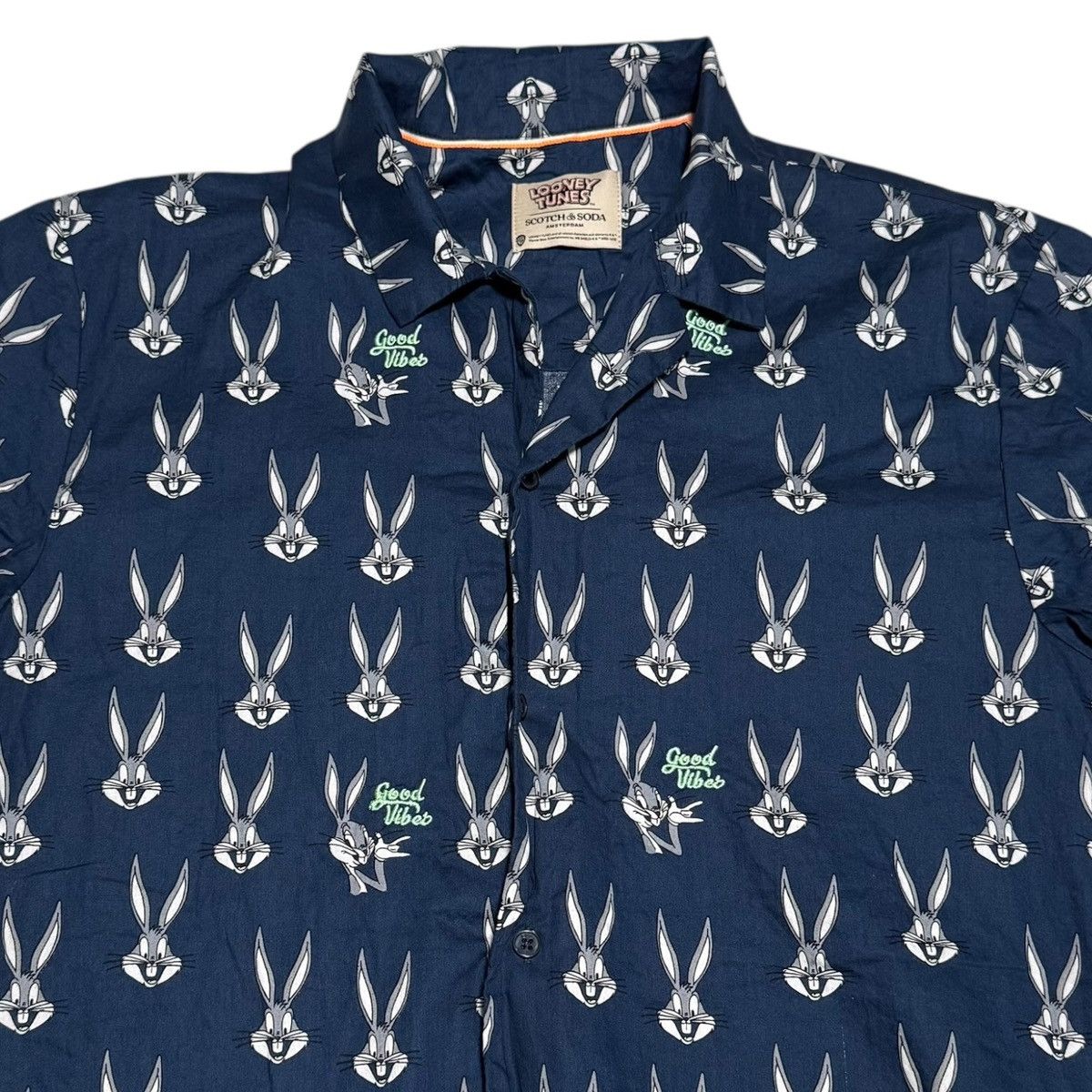 Scotch & Soda Scotch & Soda Looney Tunes Bugs Bunny Shirt Adult M Size US M / EU 48-50 / 2 - 2 Thumbnail