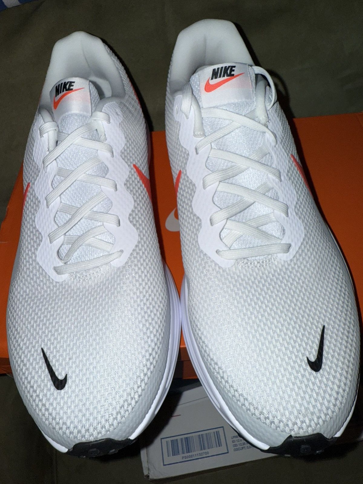 Nike Nike Revolution 8 Wide sz14 New in OG Box! White/Crimson Red Size US 14 / EU 47 - 10 Thumbnail