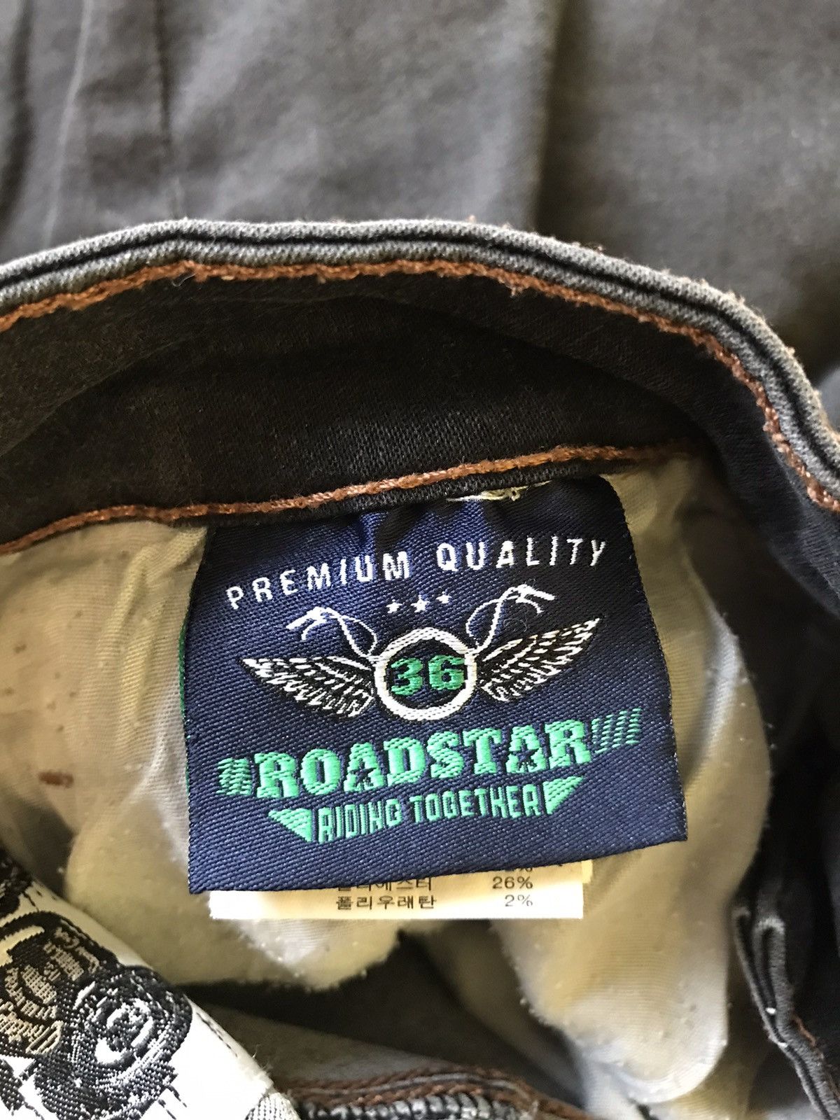 Brooklyn Projects × Japanese Brand × Vintage Brooklyn Denim Custome 1967 ROADSTAR Riding Together Size US 36 / EU 52 - 8 Thumbnail