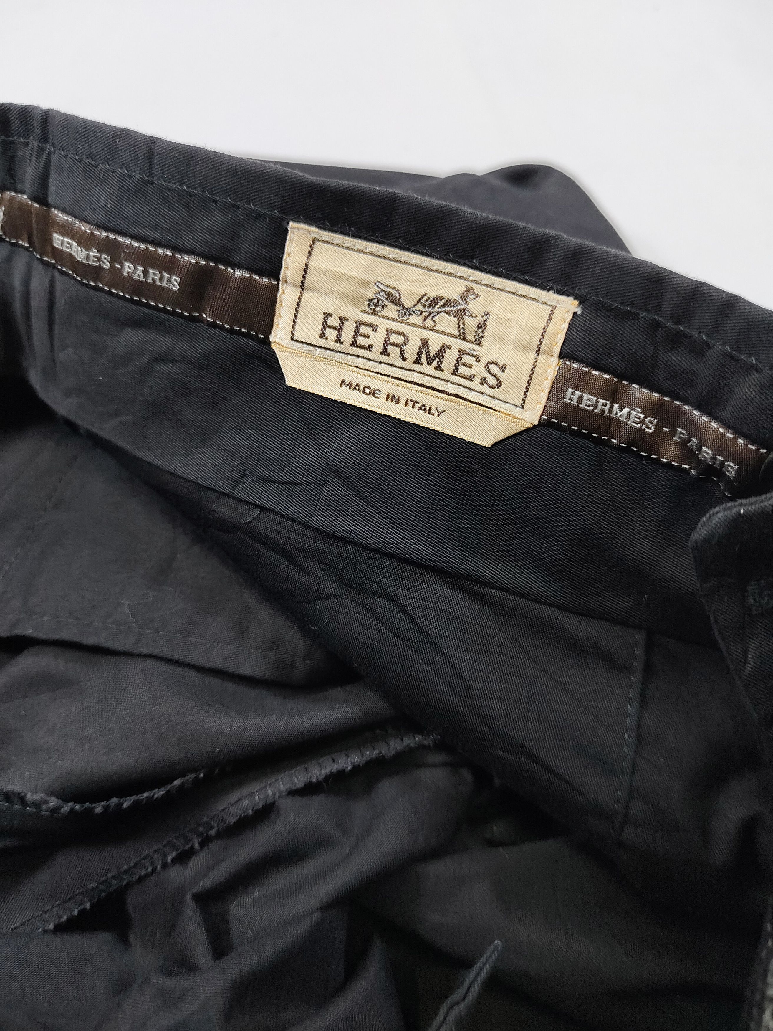 Hermes HERMES - Minimalist Tailored Slacks Trousers Size US 34 / EU 50 - 8 Thumbnail