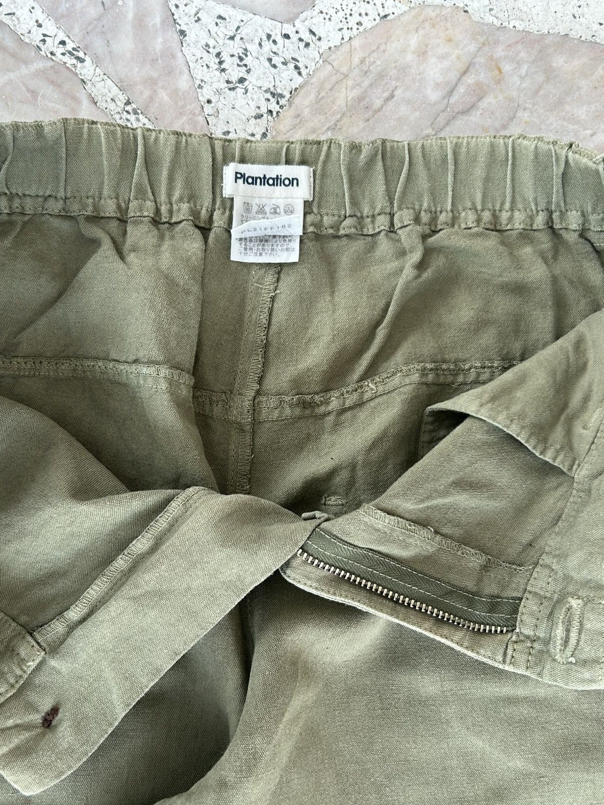 Issey Miyake Plantation Vintage Green Pants Size US 31 - 6 Thumbnail