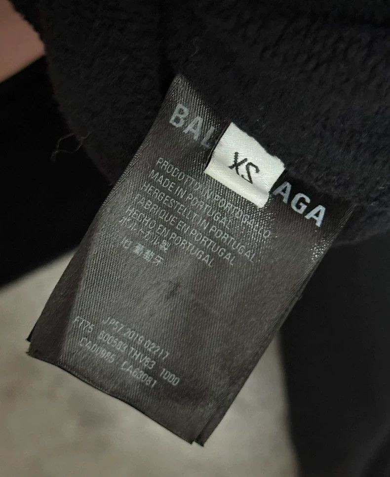 Balenciaga Balenciaga WFP wheat-ear print hoodie hoodie black Size US XS / EU 42 / 0 - 4 Thumbnail