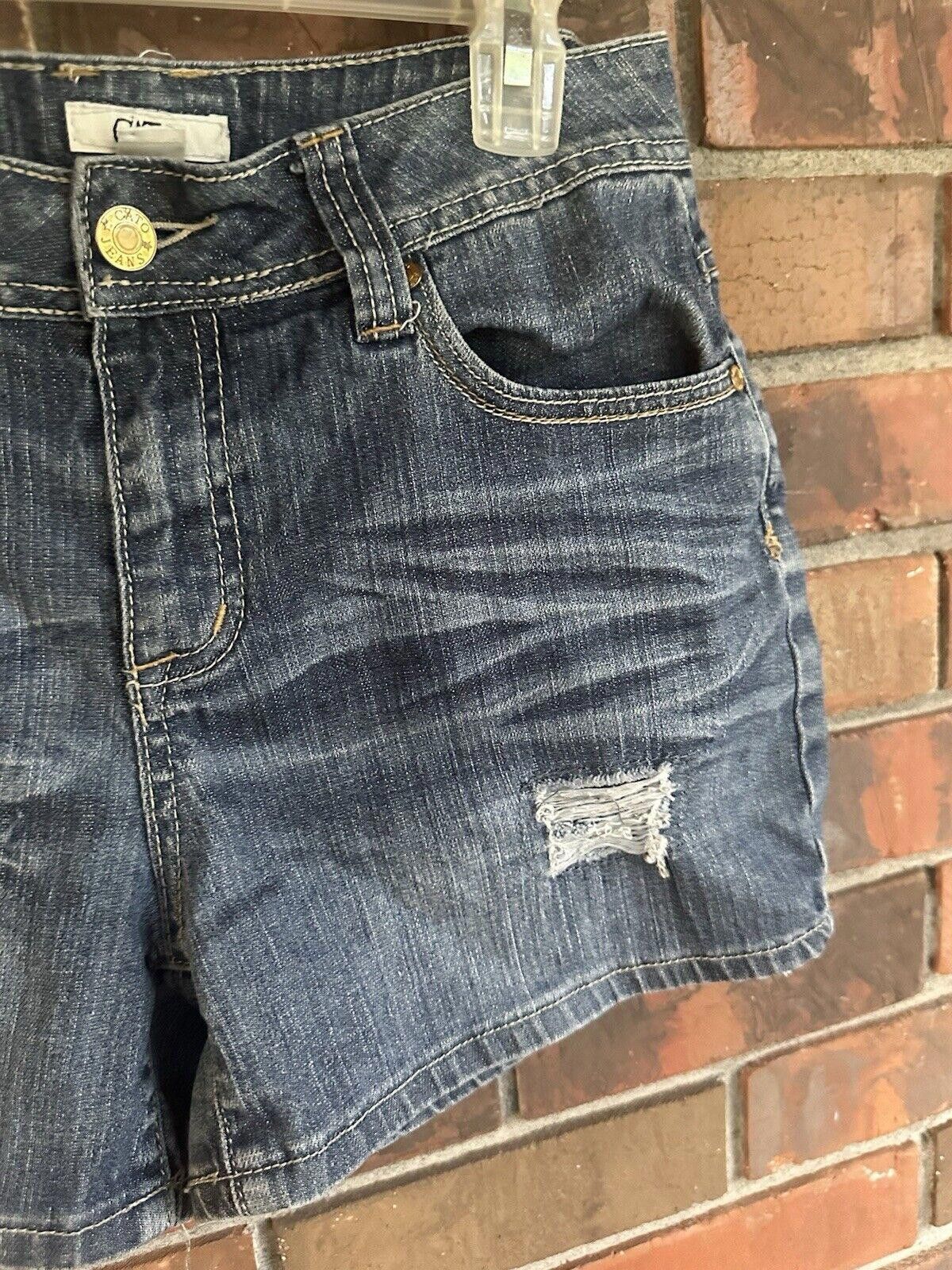 Cartoon Network catos shorts size 8 distressed jeans Size 30" / US 8 / IT 44 - 5 Thumbnail