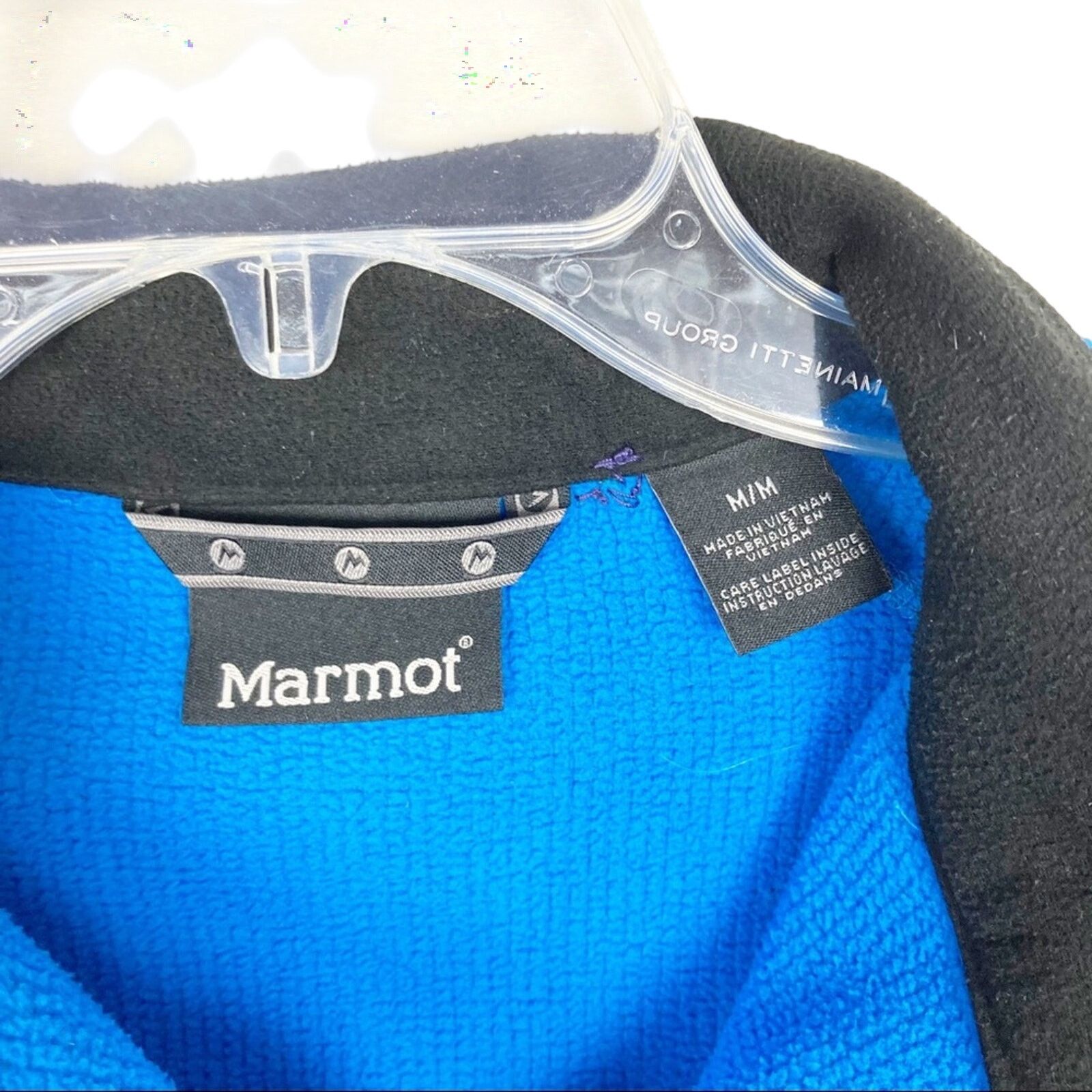 Marmot Marmot Blue Half Zip Pullover Sweater Sz M Size US M / EU 48-50 / 2 - 2 Thumbnail