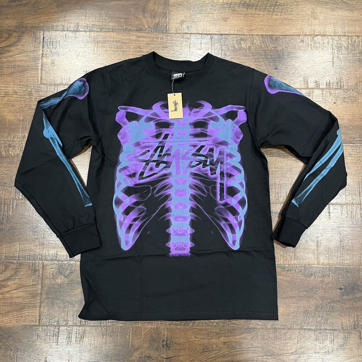 stussy RIB CAGE LS TEE Stussy Rib Cage T Shirt | Grailed