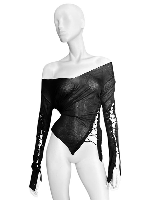 Tom Ford Black Lace Up