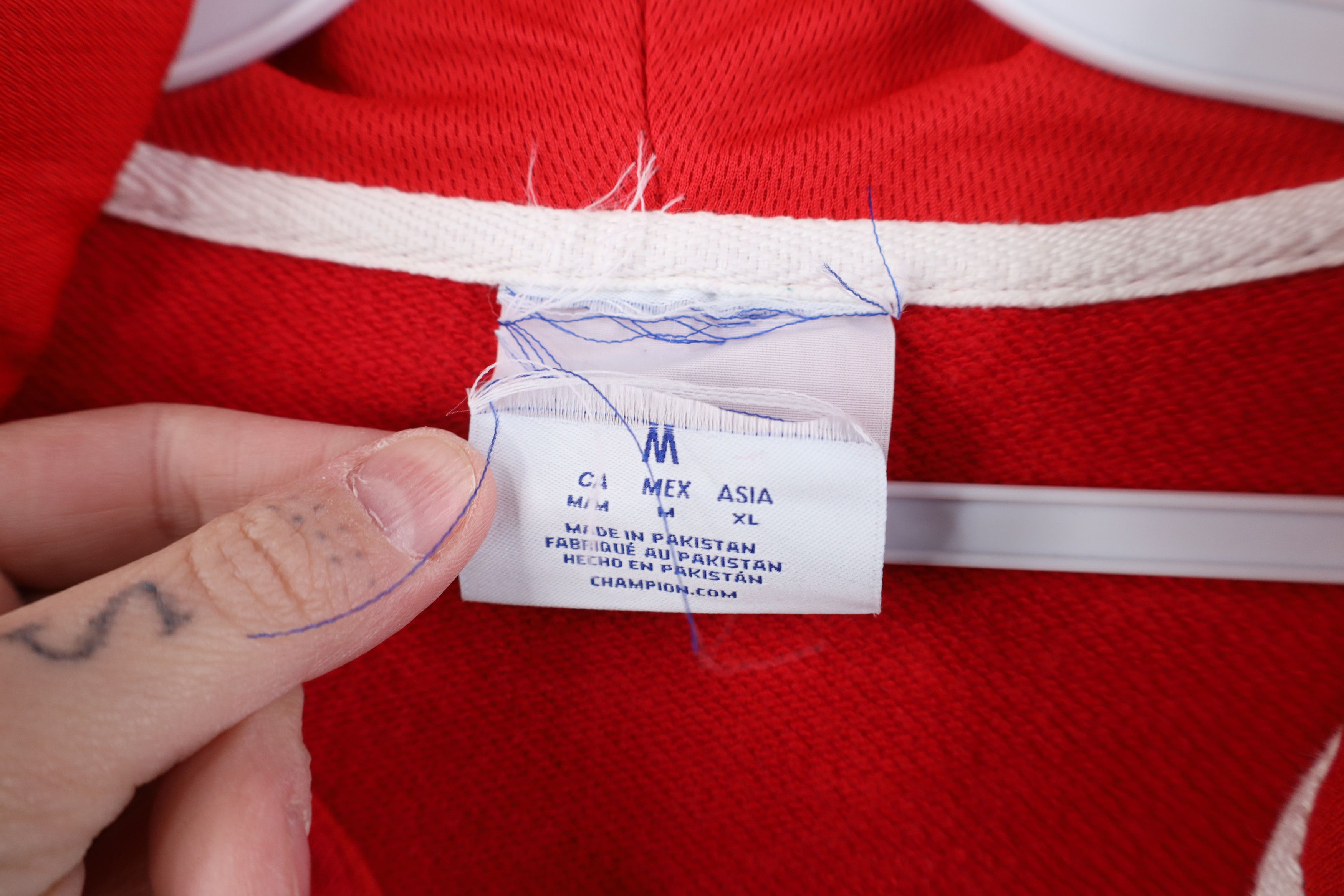 Champion Vintage Champion University Hockey Jersey Hoodie Sweatshirt Size US M / EU 48-50 / 2 - 6 Thumbnail