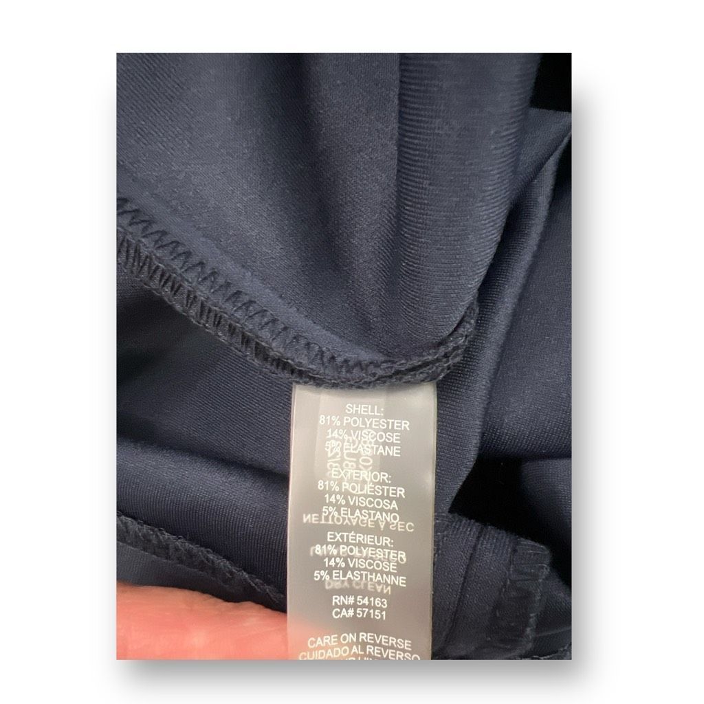 Tommy Hilfiger Tommy Hilfiger High Neck Navy Blue Dress Size 6 Size M / US 6-8 / IT 42-44 - 5 Thumbnail
