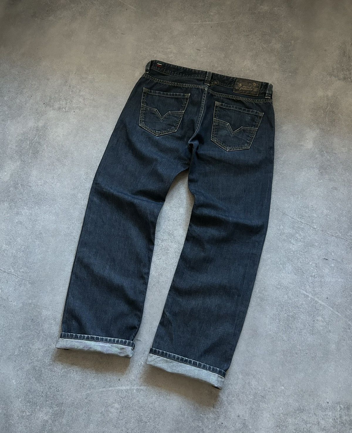 Vintage Diesel Larkee selvedge jeans mens y2k rare mens
