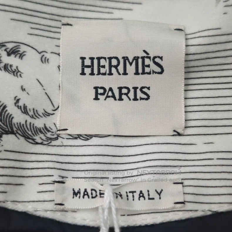 Hermes Hermes White Star Leather Label Jacket Size XS / US 0-2 / IT 36-38 - 5 Thumbnail