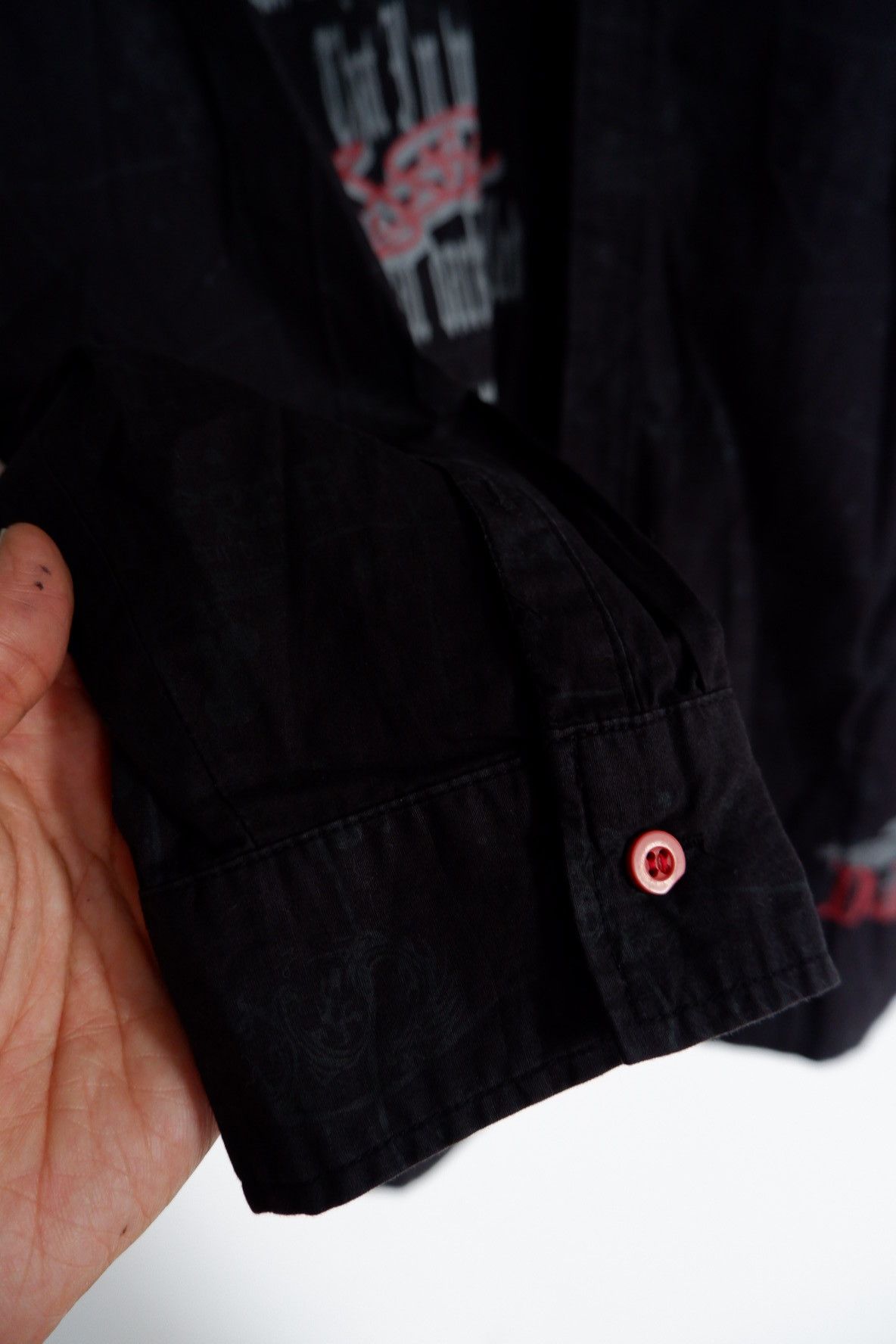 Dogtown × Vintage Vintage Y2K DJ Free Button Shirts Hooded Size US L / EU 52-54 / 3 - 5 Thumbnail