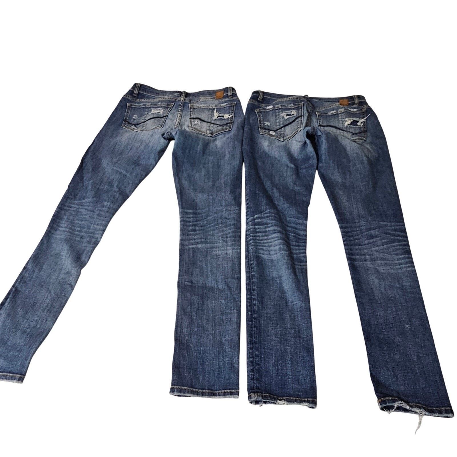 BKE Lot of 2 BKE Payton Jeans Womens 29x31 Dark Wash Distressed Size US 29 - 4 Thumbnail
