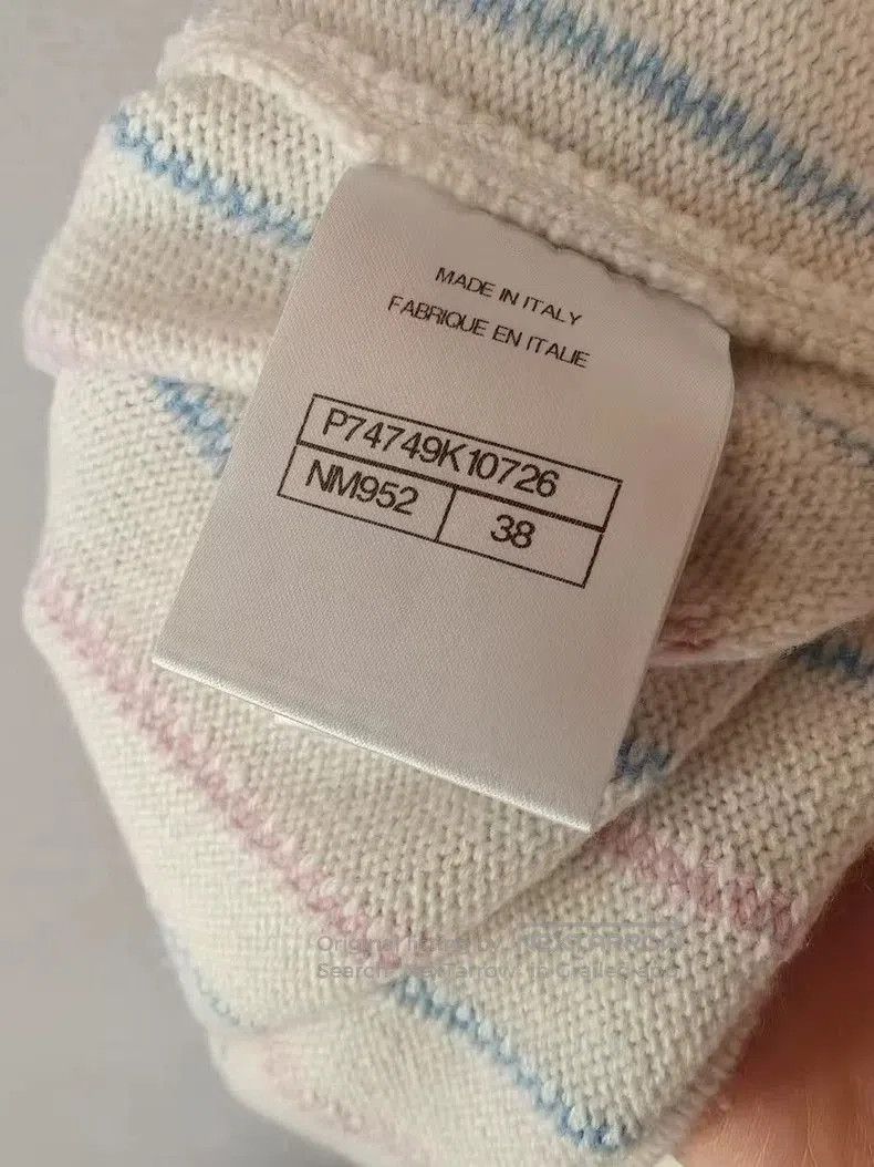 Chanel Chanel Striped Sweater Coat. Size US M / EU 48-50 / 2 - 2 Thumbnail