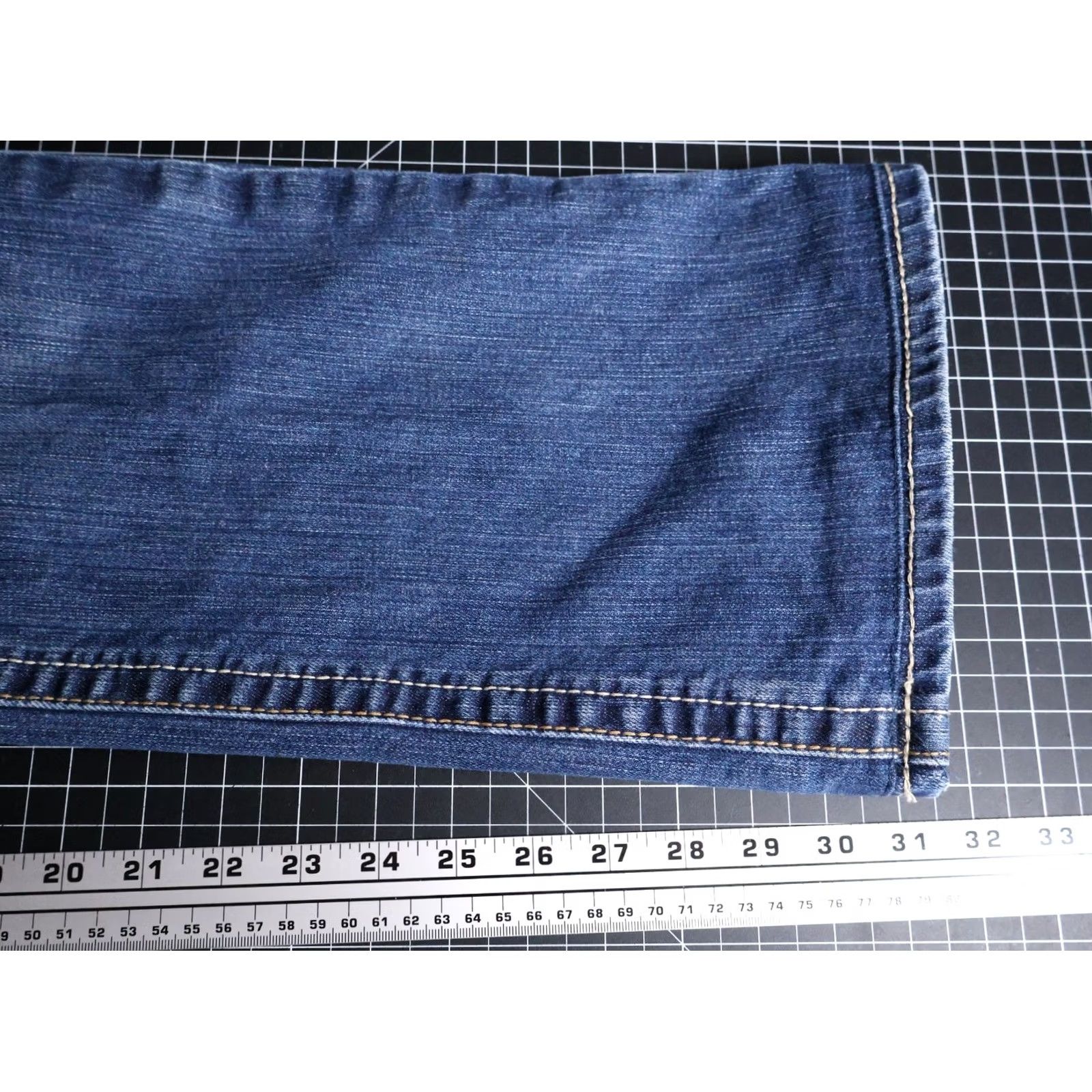 Ariat Ariat Jeans Bootcut Women's 40 x 31.5 Denim Blue Zip Fly Stretch 5-Pocket Fashion Mid Rise Vintage No Size 27" / US 4 / IT 40 - 7 Thumbnail