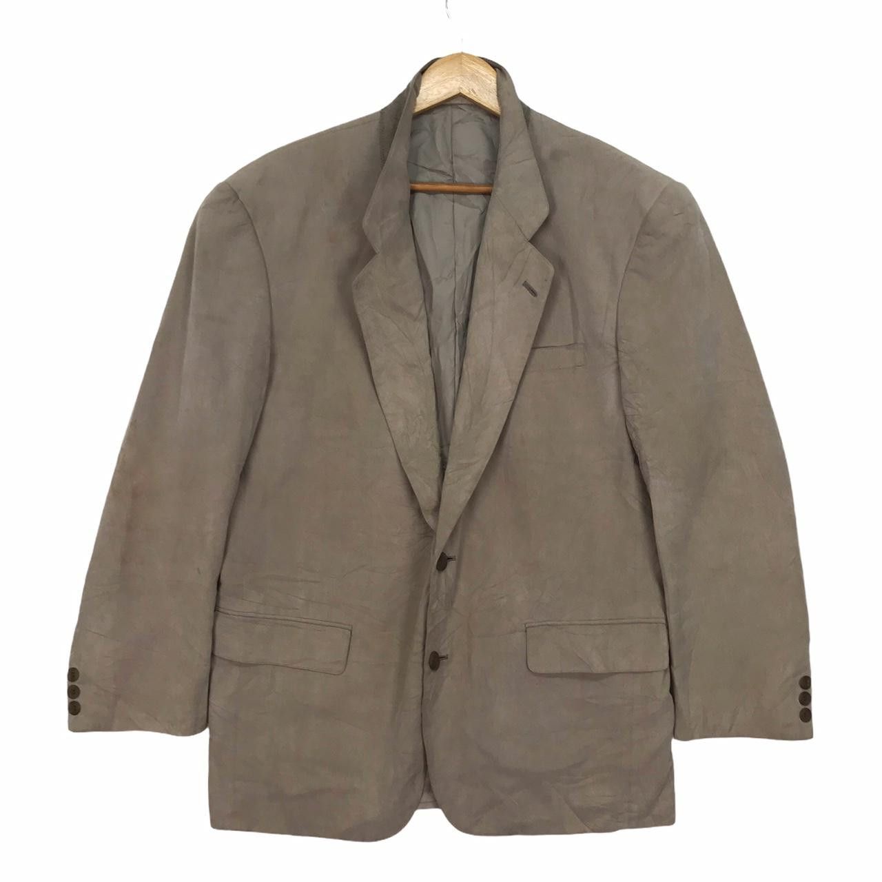 Courreges Vtg COURREGES HOMME Coat Blazer Jacket Size US L / EU 52-54 / 3 - 1 Thumbnail