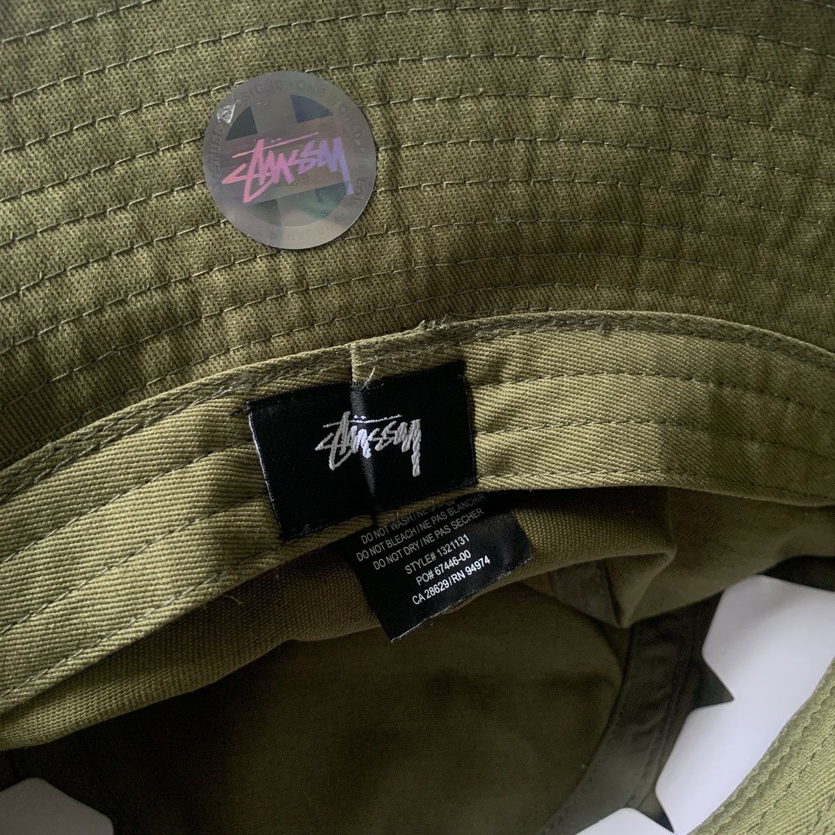 Stussy Stussy twill lock up bucket hat Size ONE SIZE - 4 Thumbnail