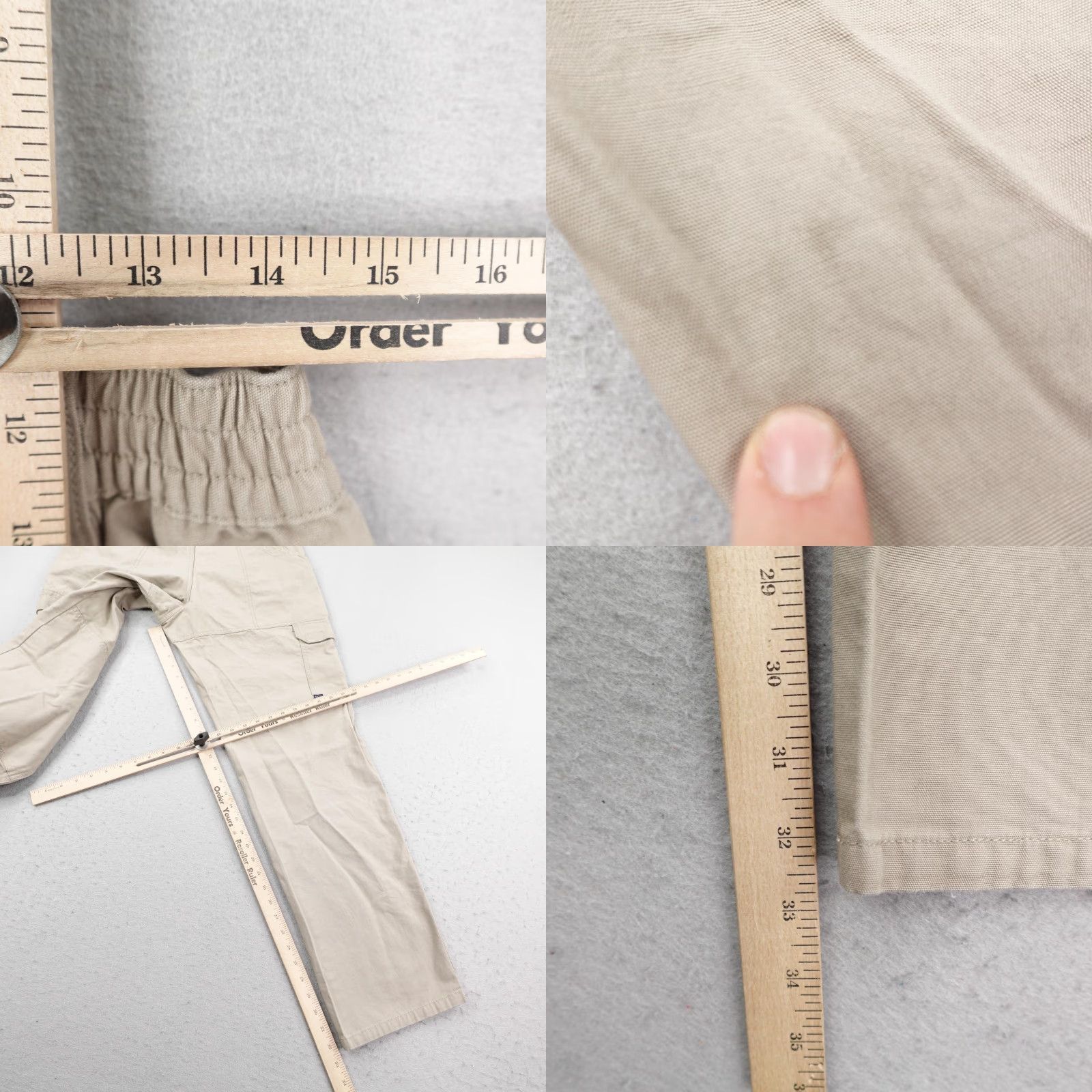 Vintage 5.11 Tactical Pants Mens 32x34 Khaki Tan Cotton Canvas Cargo Utility Work 74251 Size US 32 / EU 48 - 8 Thumbnail