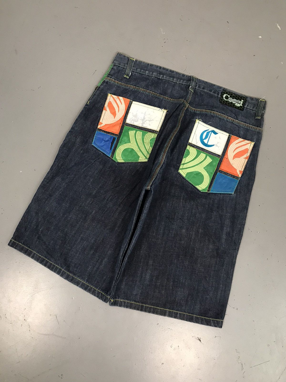 Coogi × Vintage Vintage Coogi embroidered denim short Size US 39 - 1 Thumbnail