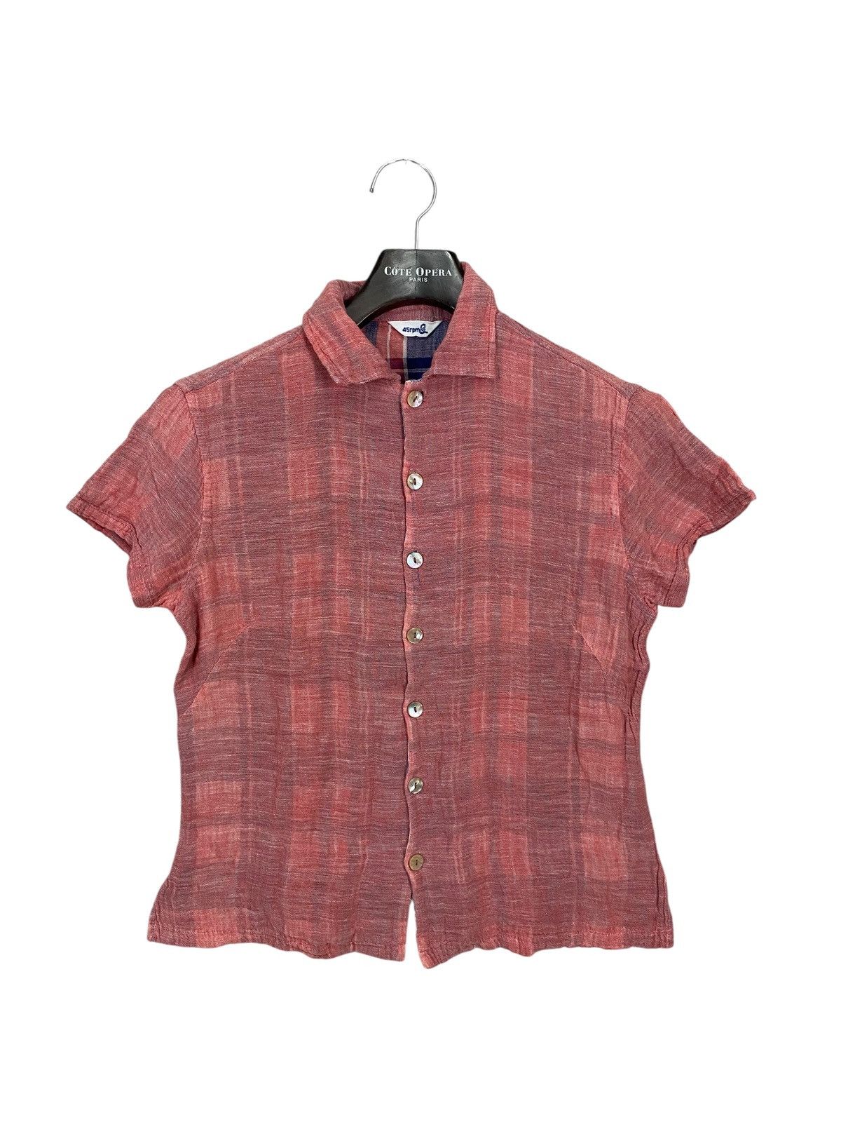 45rpm Vintage 45rpm shirt button ups very rare Size US S / EU 44-46 / 1 - 1 Thumbnail