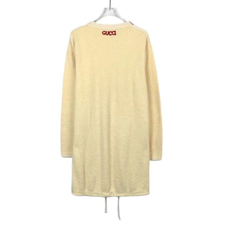 Gucci GucciBeige logo Mickey embroidered round-neck cotton long-s Size XS / US 0-2 / IT 36-38 - 2 Thumbnail