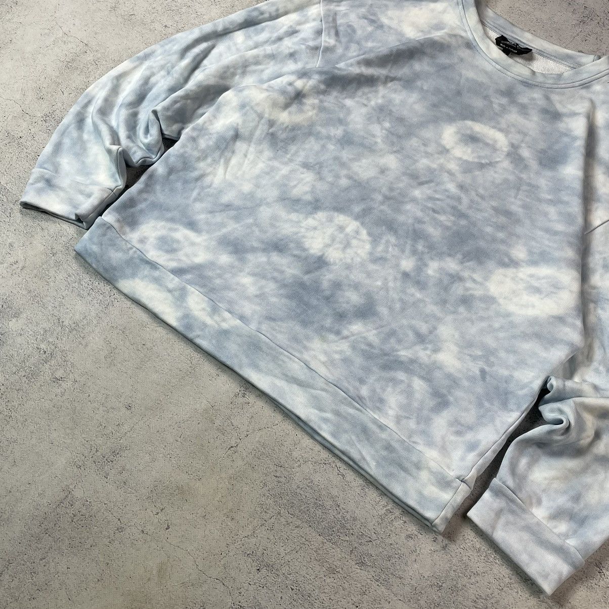 A.P.C. A.P.C Hubert Blue Lightweight Tie Dye Crewneck Size US S / EU 44-46 / 1 - 5 Thumbnail